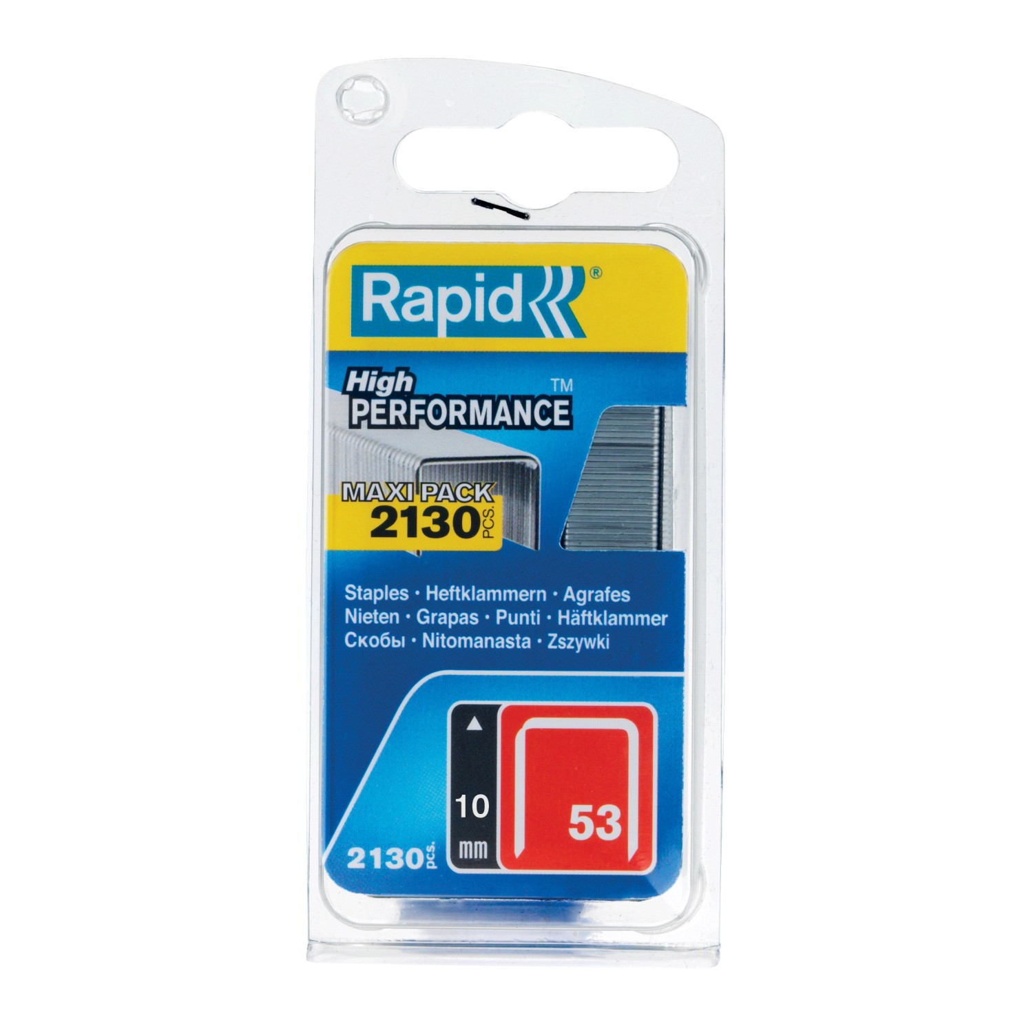 Rapid Zszywki HP 53/10 mm - 2130 szt.