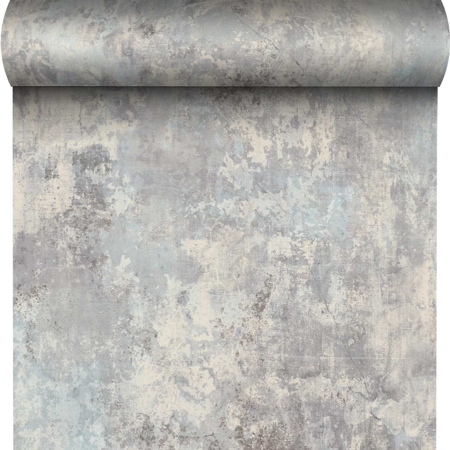 Tapeta winylowa na flizelinie BETON szara