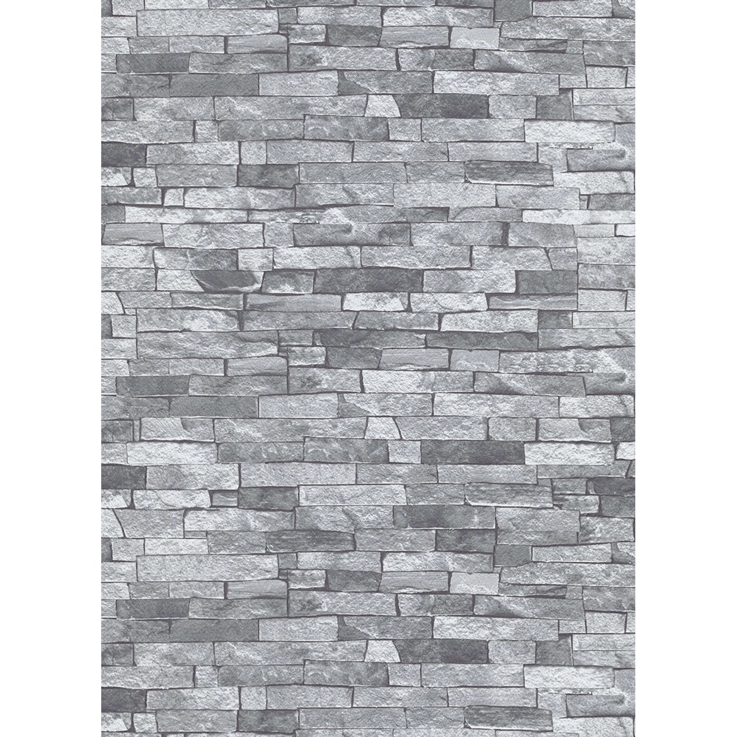 Tapeta papierowa KAMIEŃ ciemnoszary