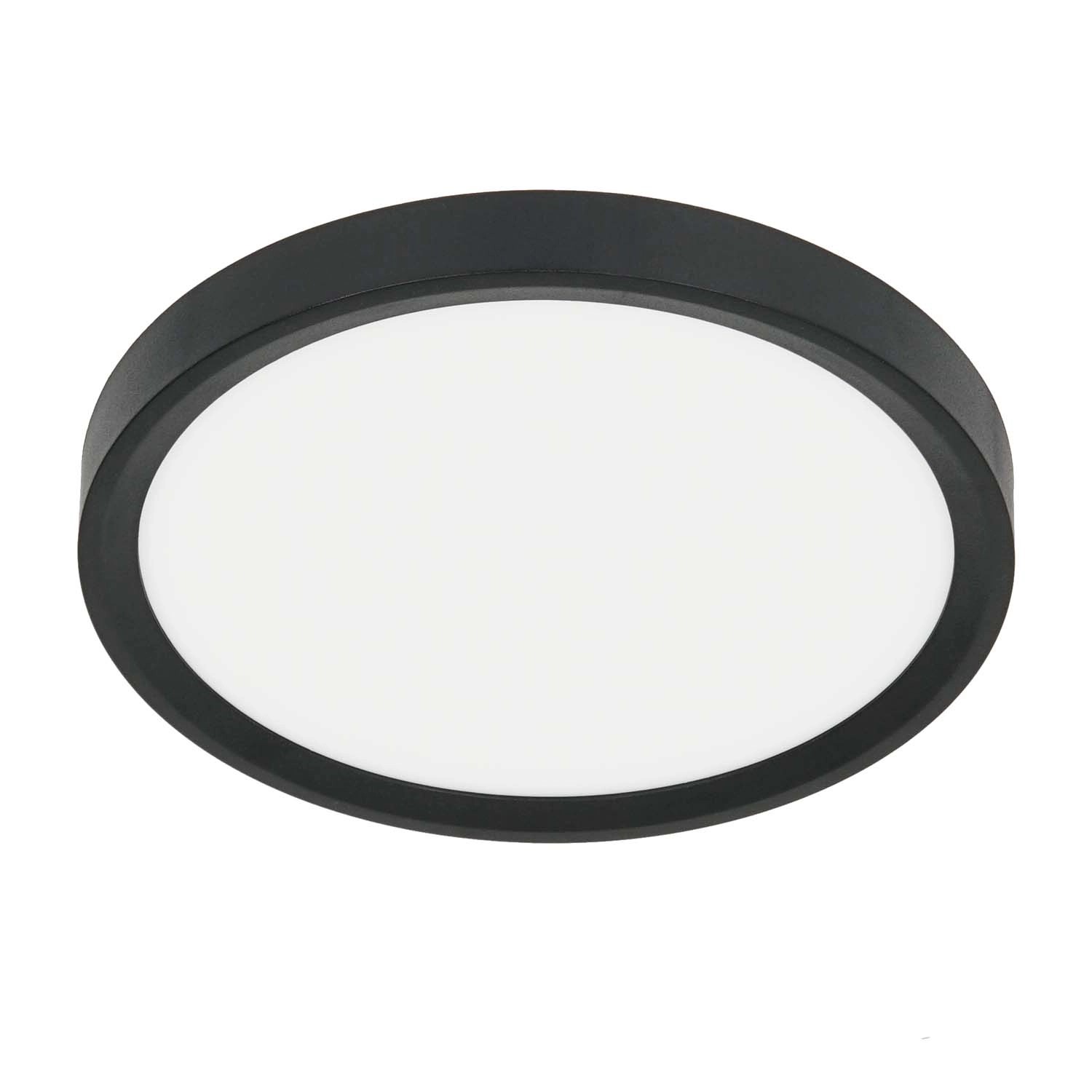 MiLAGRO Plafon LED MAQ 18W 3000/4000/6500K 1850lm IP40 śr. 23 cm czarny