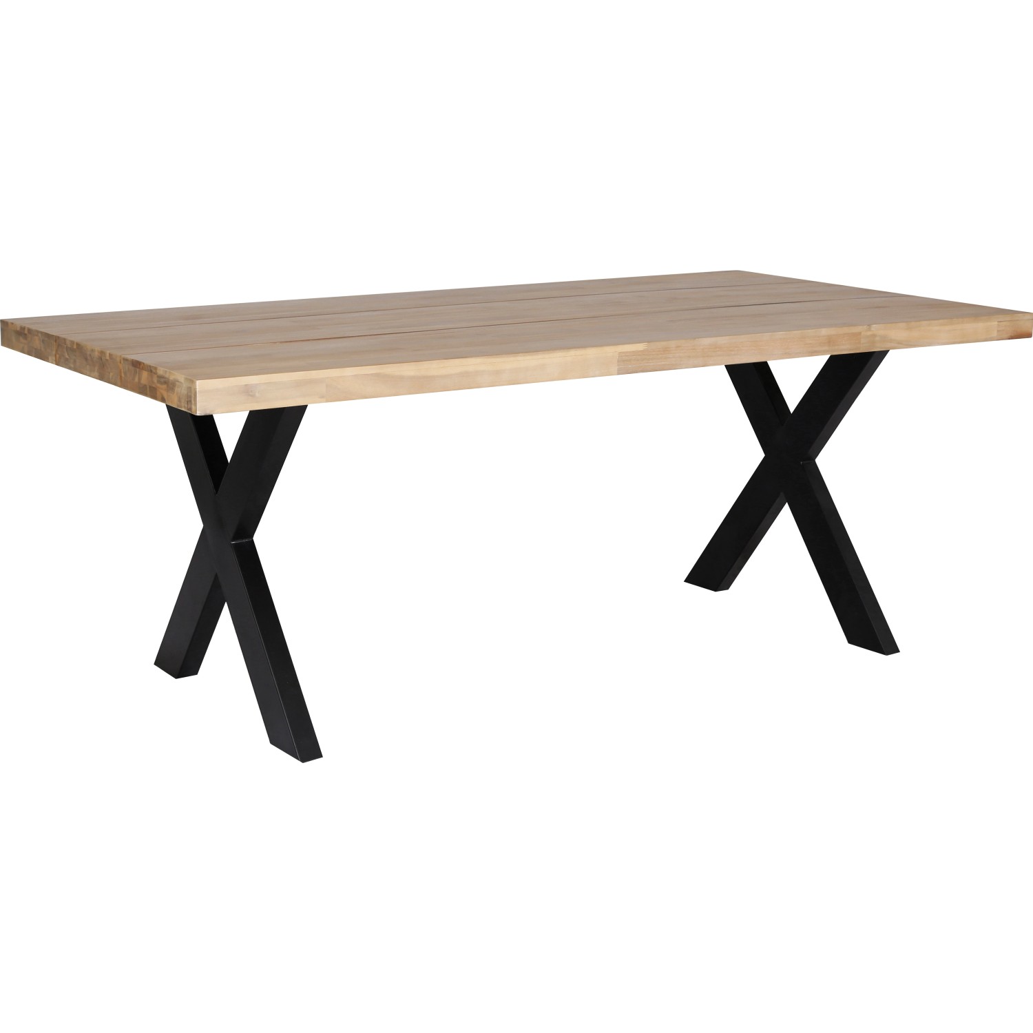 Stół ogrodowy TETONIA nogi krzyżowe