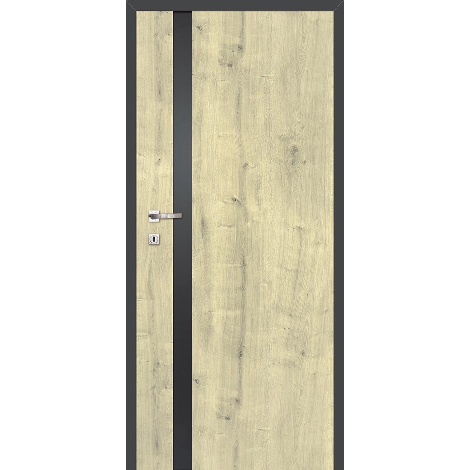 Classen Skrzydło drzwiowe IVO pokojowe z szybą dąb Hamilton 70P