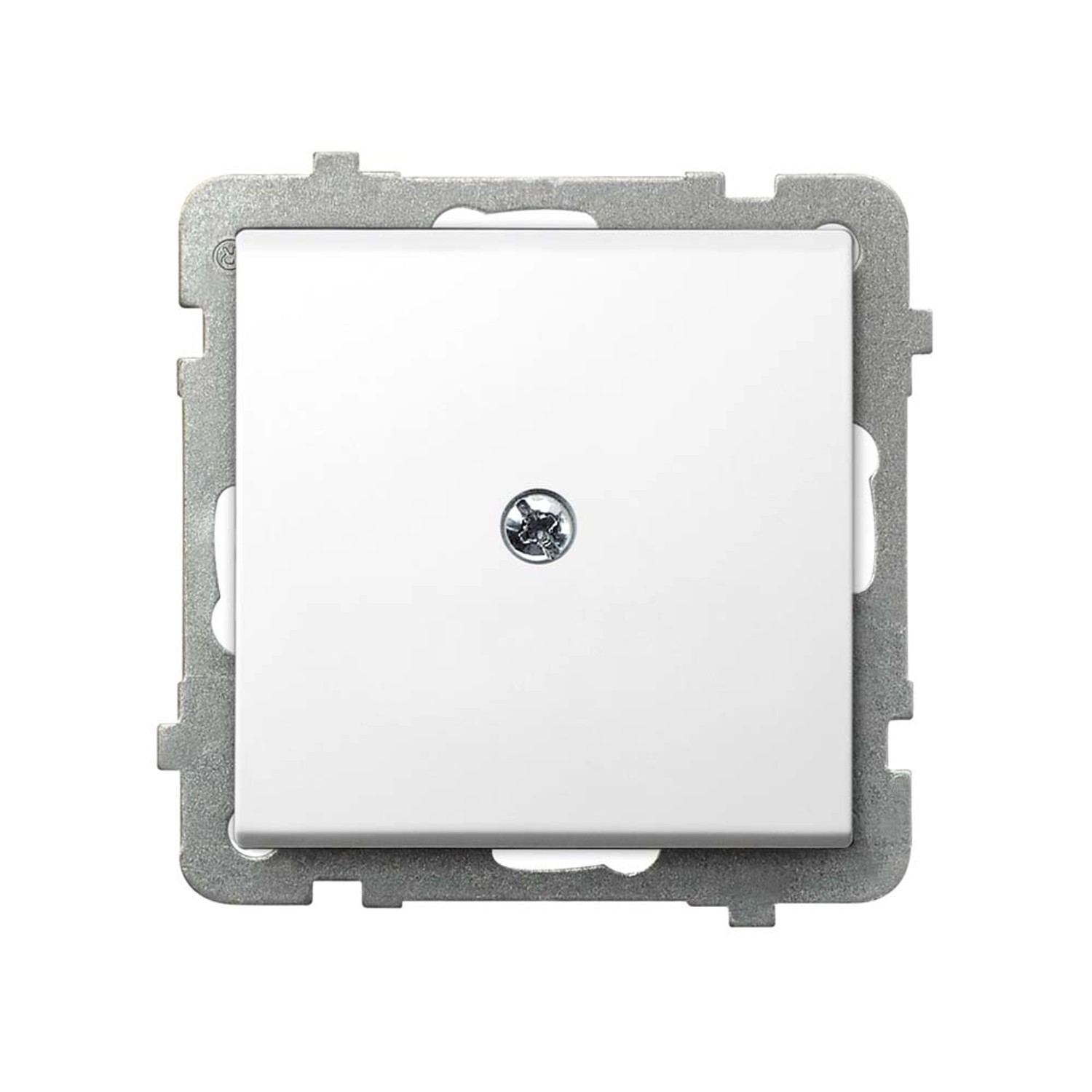 Ospel Zaślepka do gniazda Sonata Z-1R/M/00 biała