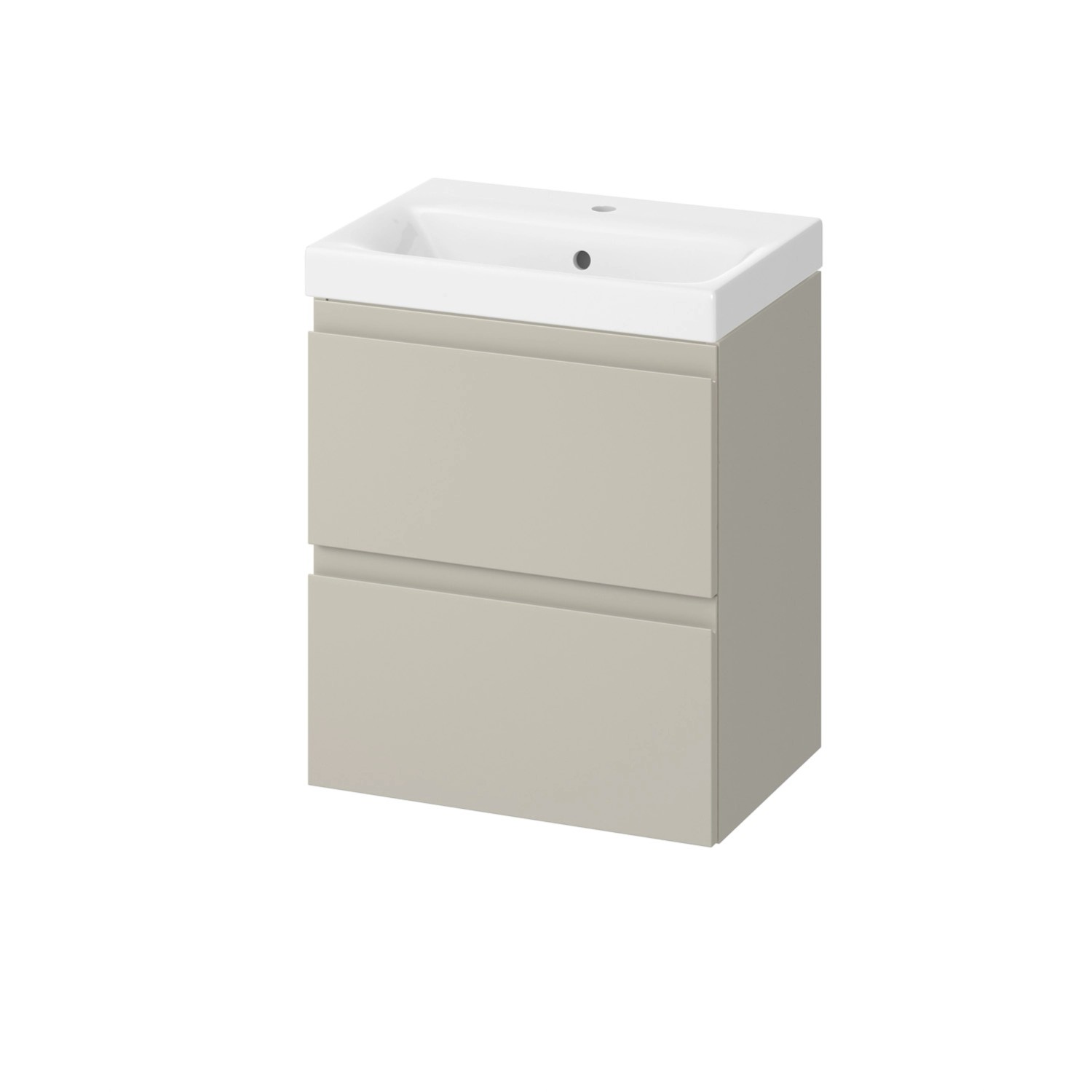 Cersanit Zestaw Moduo Slim szafka + umywalka 50 kaszmir