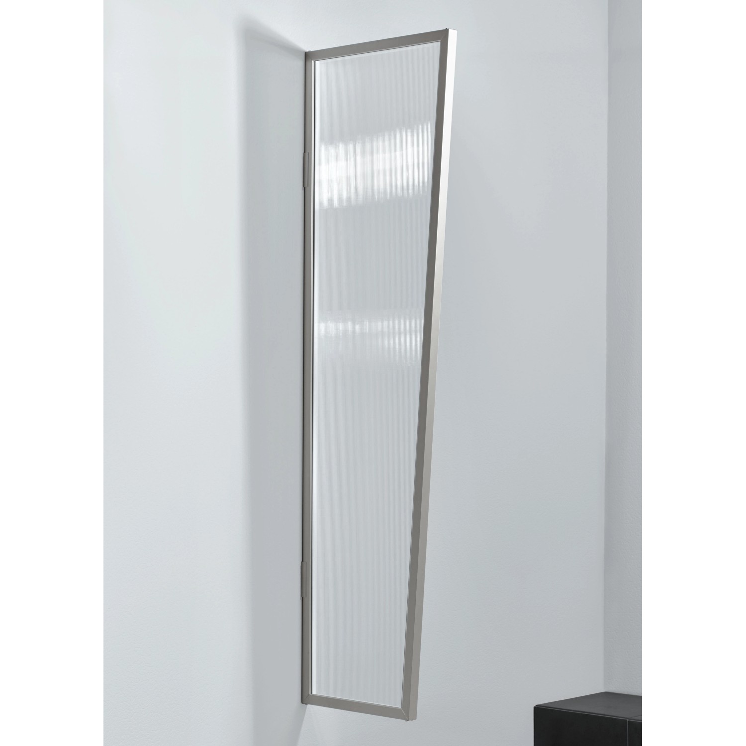 Gutta Ścianka boczna B1 bezbarwna/efekt stali PC 45x60x200 cm