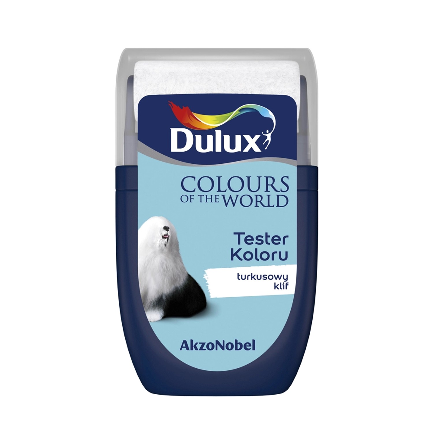 Tester farby Dulux Kolory Świata turkusowy klif 30 ml