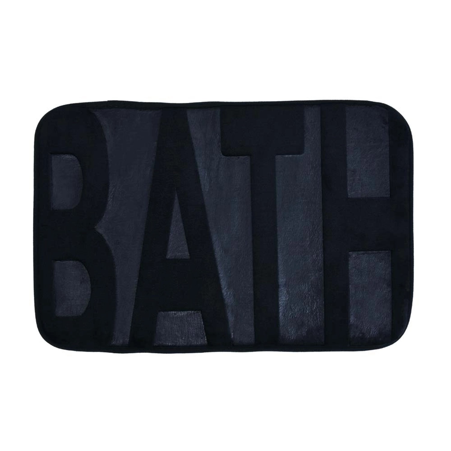 Dywanik łazienkowy Bath czarny 60x40 cm