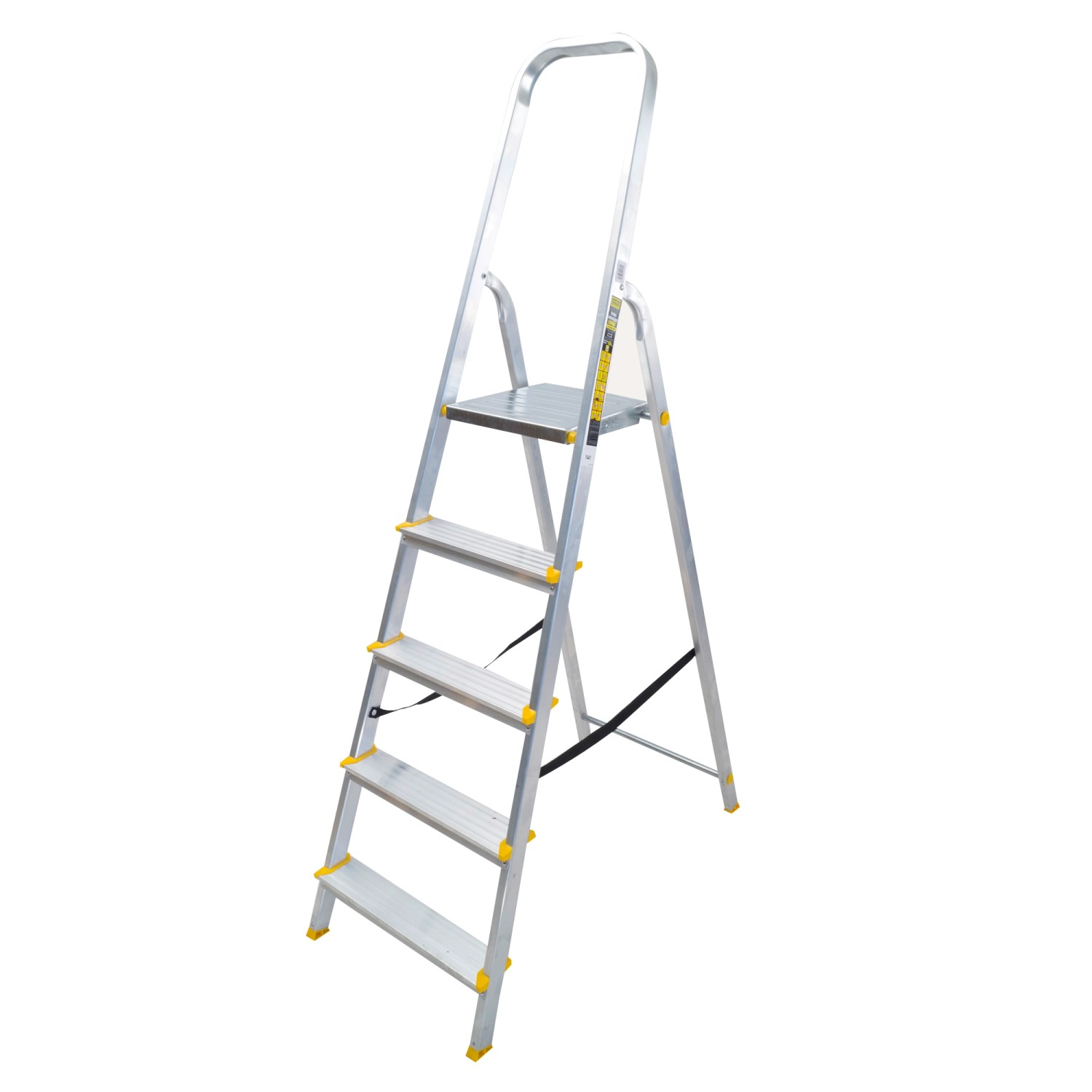 Bayersystem Drabina aluminiowa 5-stopniowa 120 kg