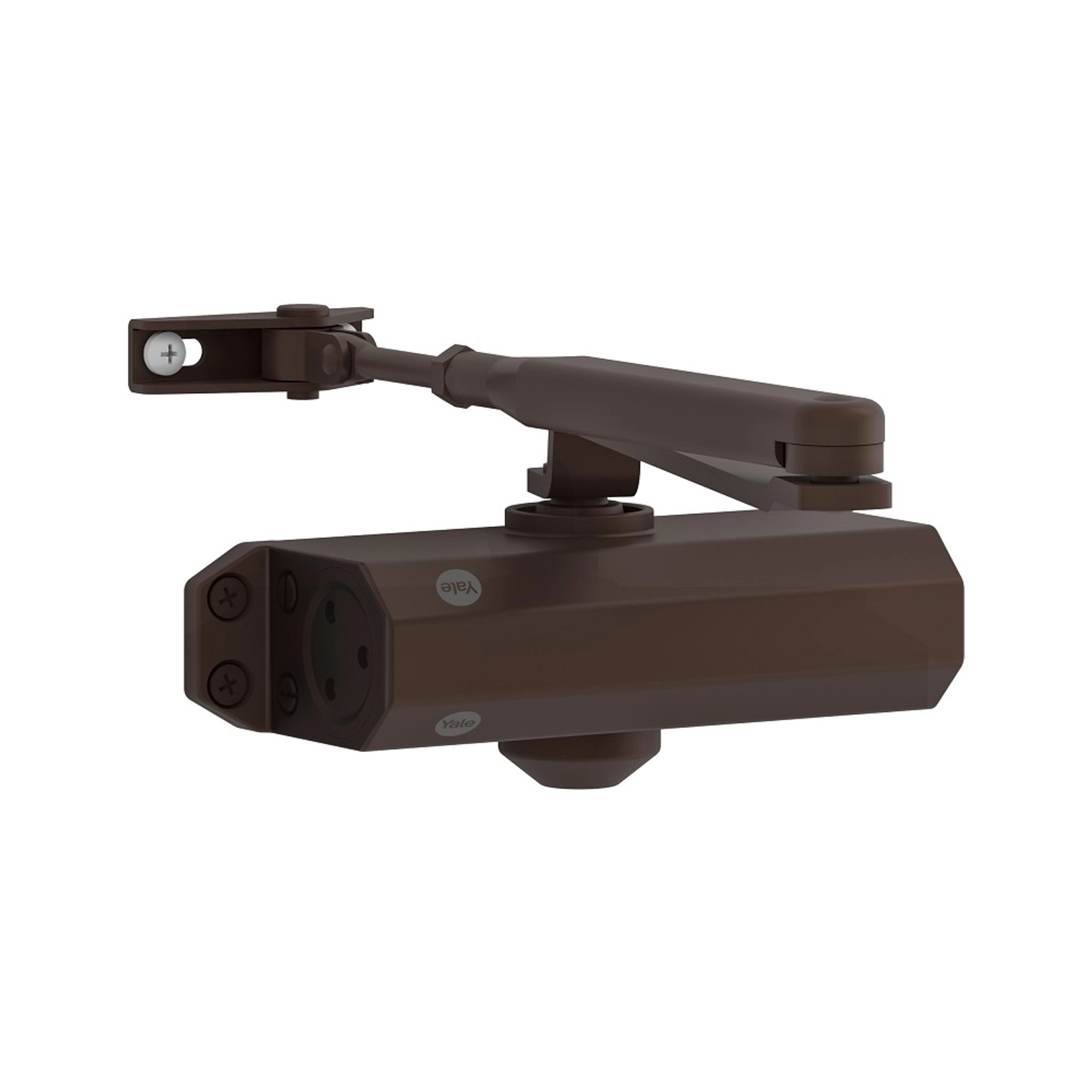 Yale Zamykacz 3500 brązowy do drzwi 80 kg