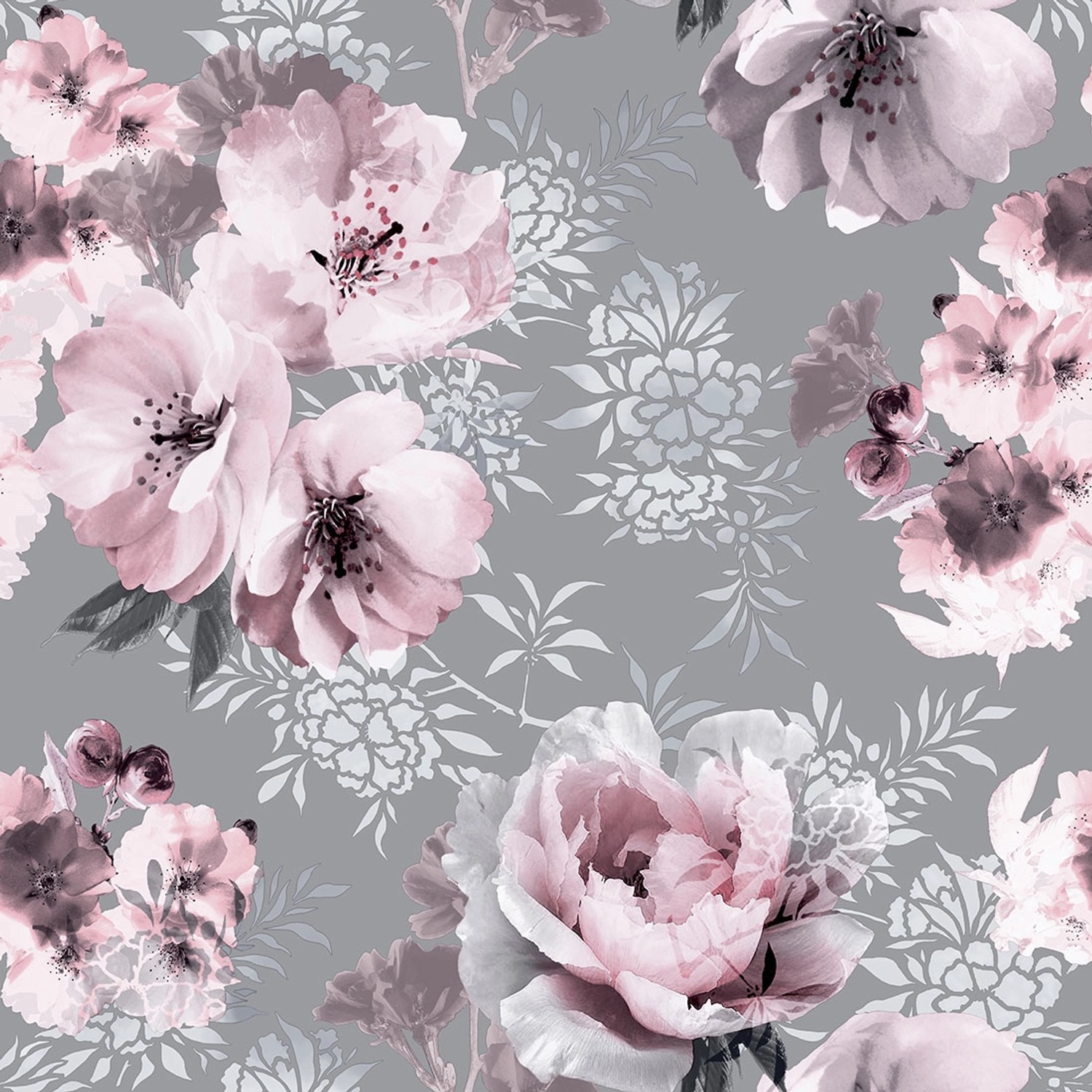 Tapeta papierowa KWIATY