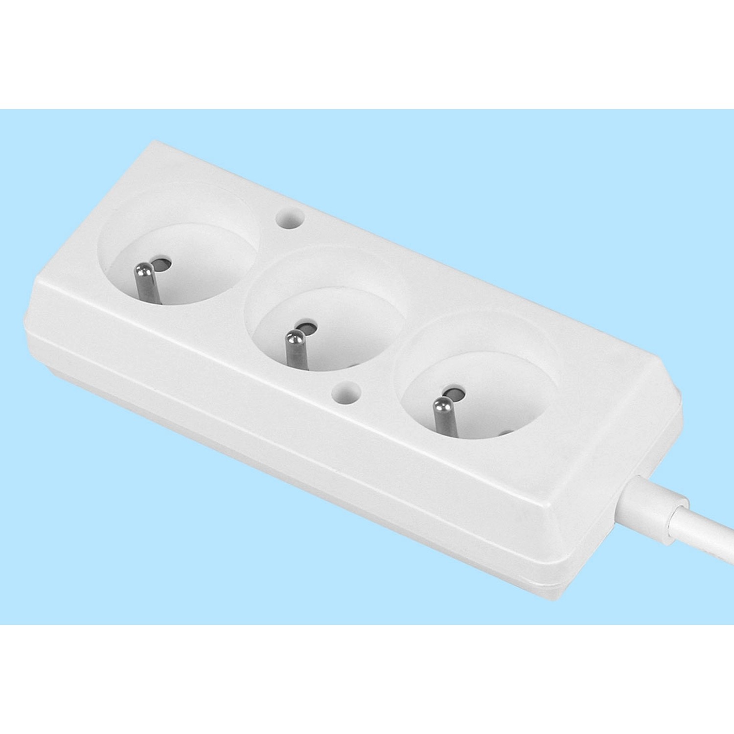 Jonex Przedłużacz listwowy 3-gniazdkowy 5 m biały