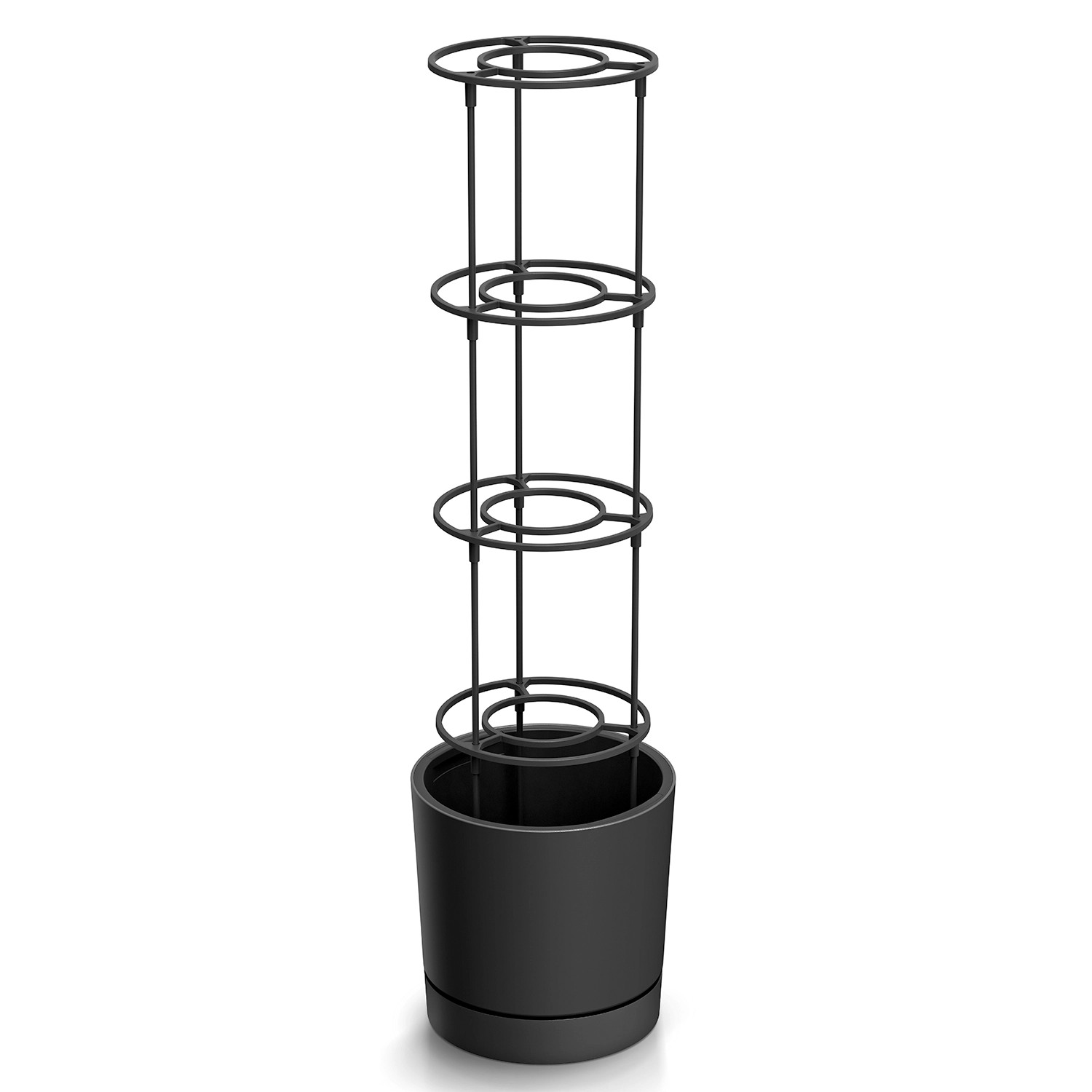 Donica na pomidory DEPO300 antracyt 30 x 30 x 28 cm