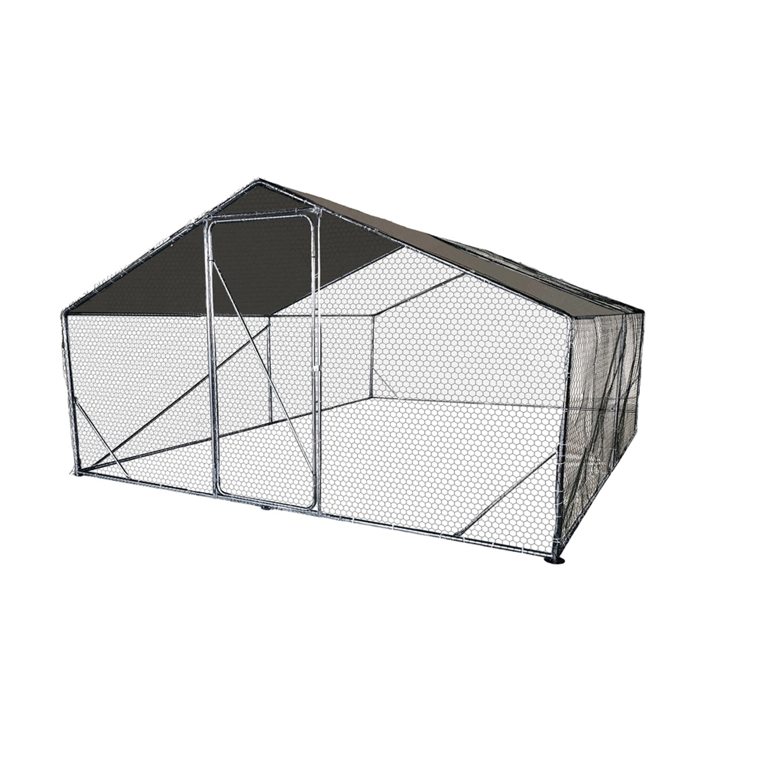 Klatka do hodowli drobiu 4 x 4 x 2,2 m