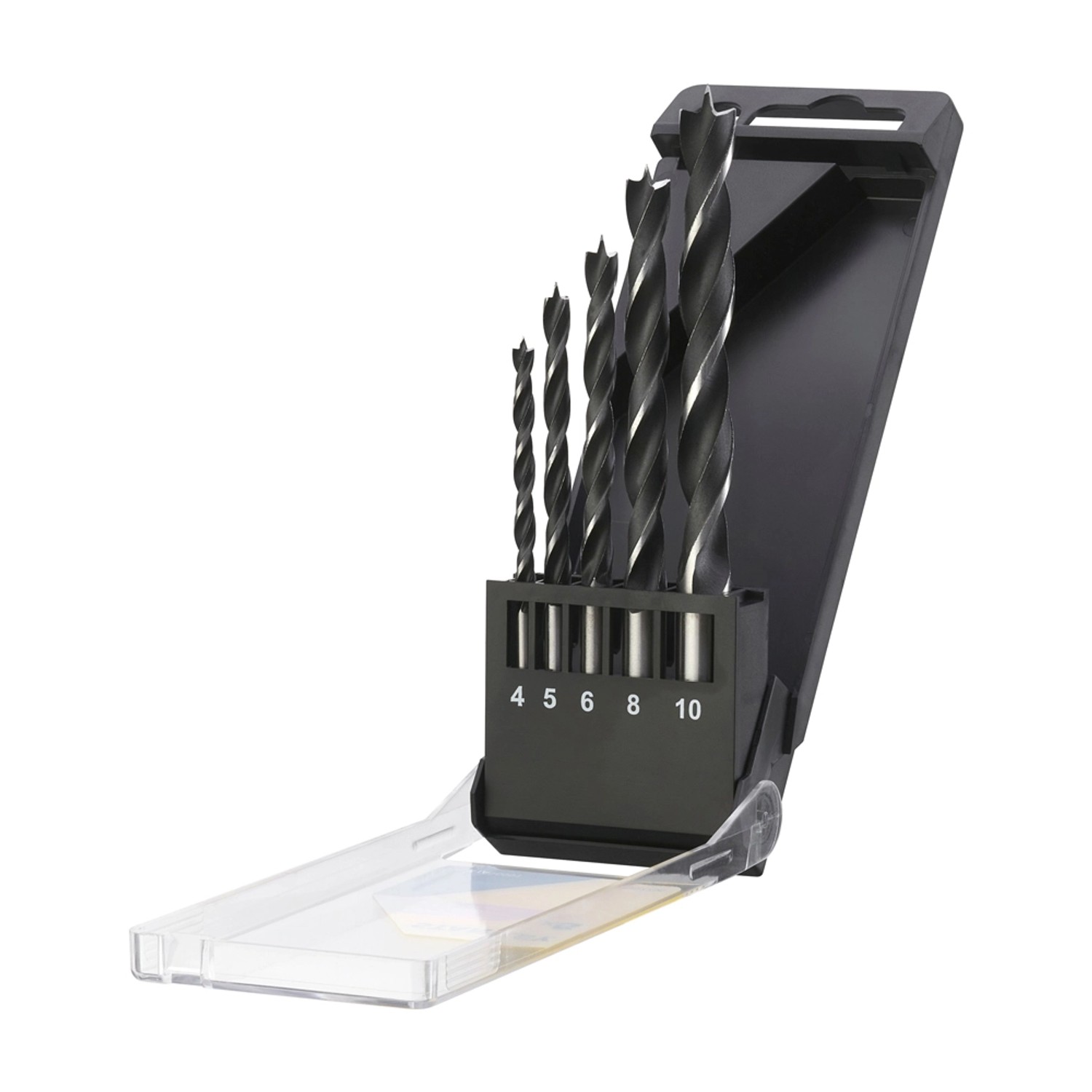 Stanley Zestaw wierteł do drewna 4 - 10 mm, 5 szt.