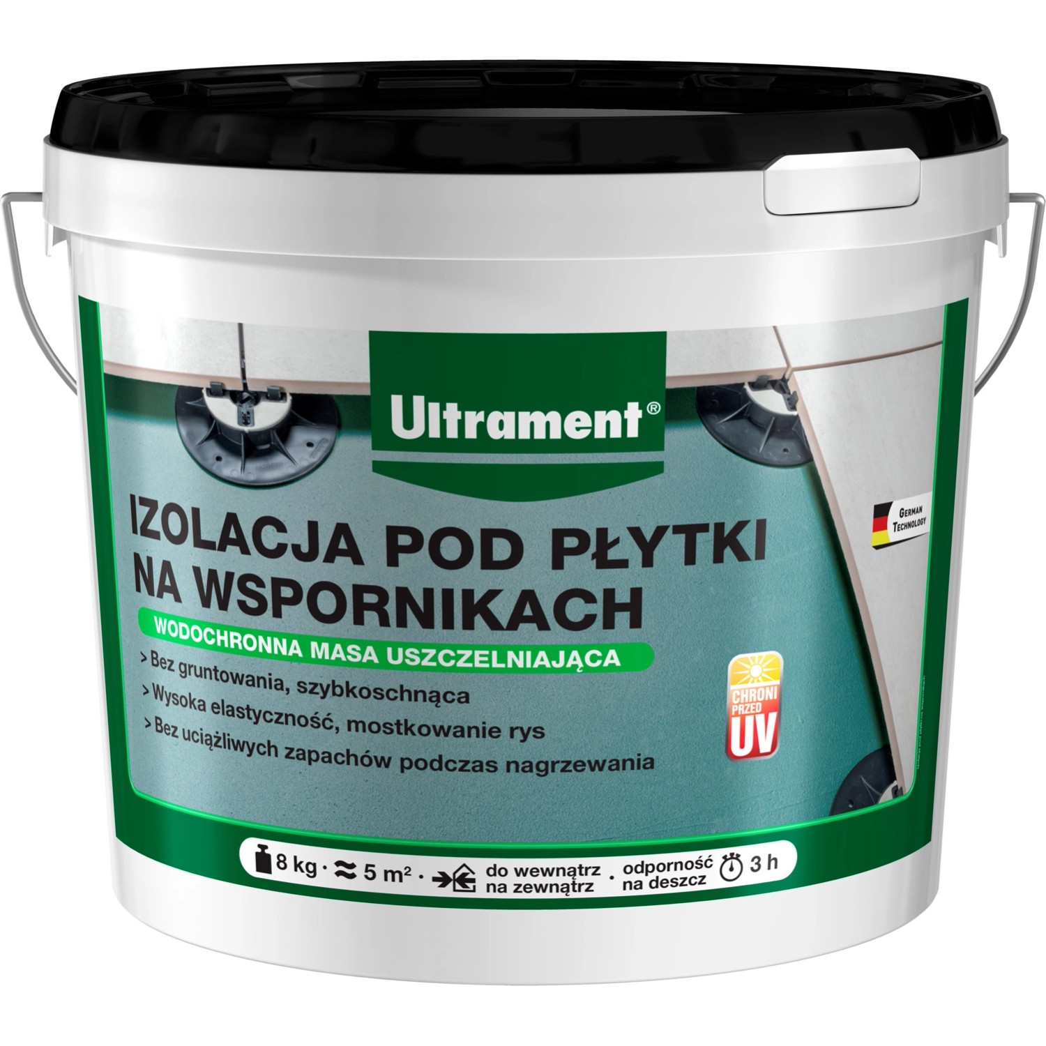 Ultrament Izolacja pod płytki na wspornikach 8kg
