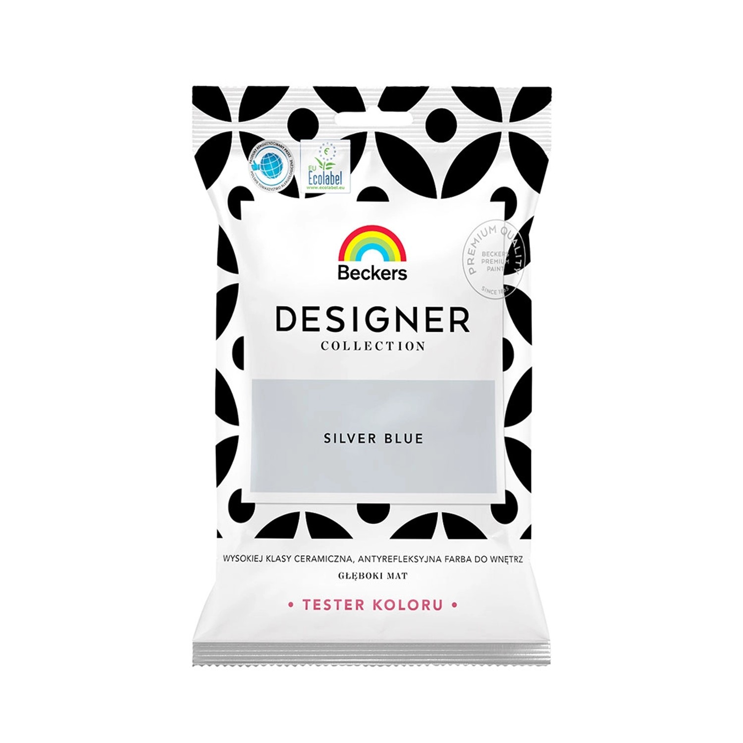 Tester farby Beckers Designer Collection silver blue 0,05L