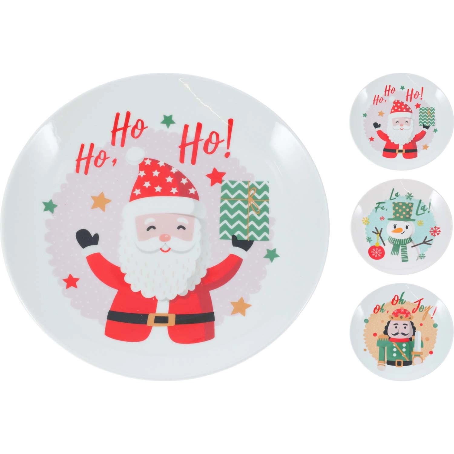 Talerz porcelanowy 19 cm mix wzorów