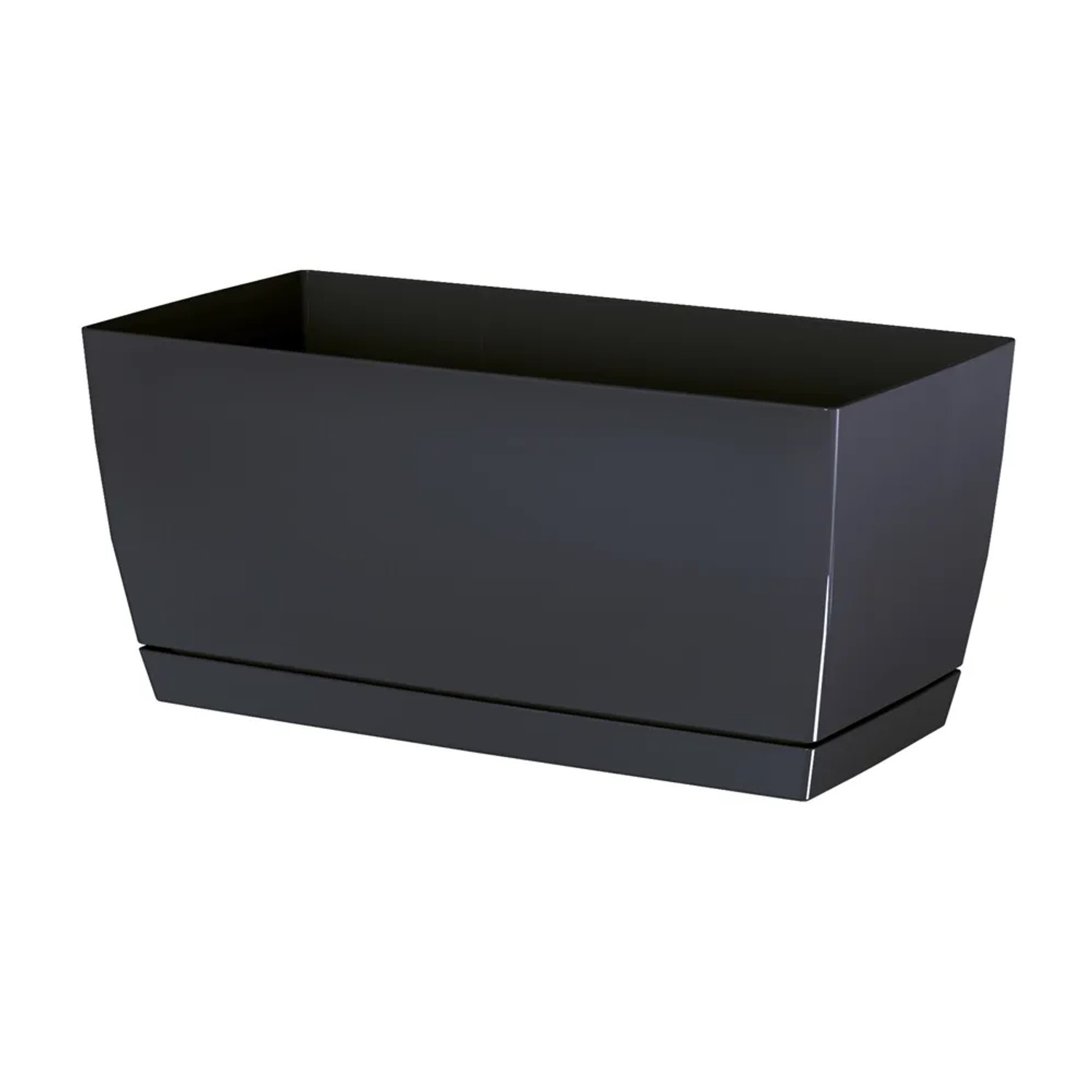 Skrzynka Coubi podłużna grafitowa - 19 x 39 cm