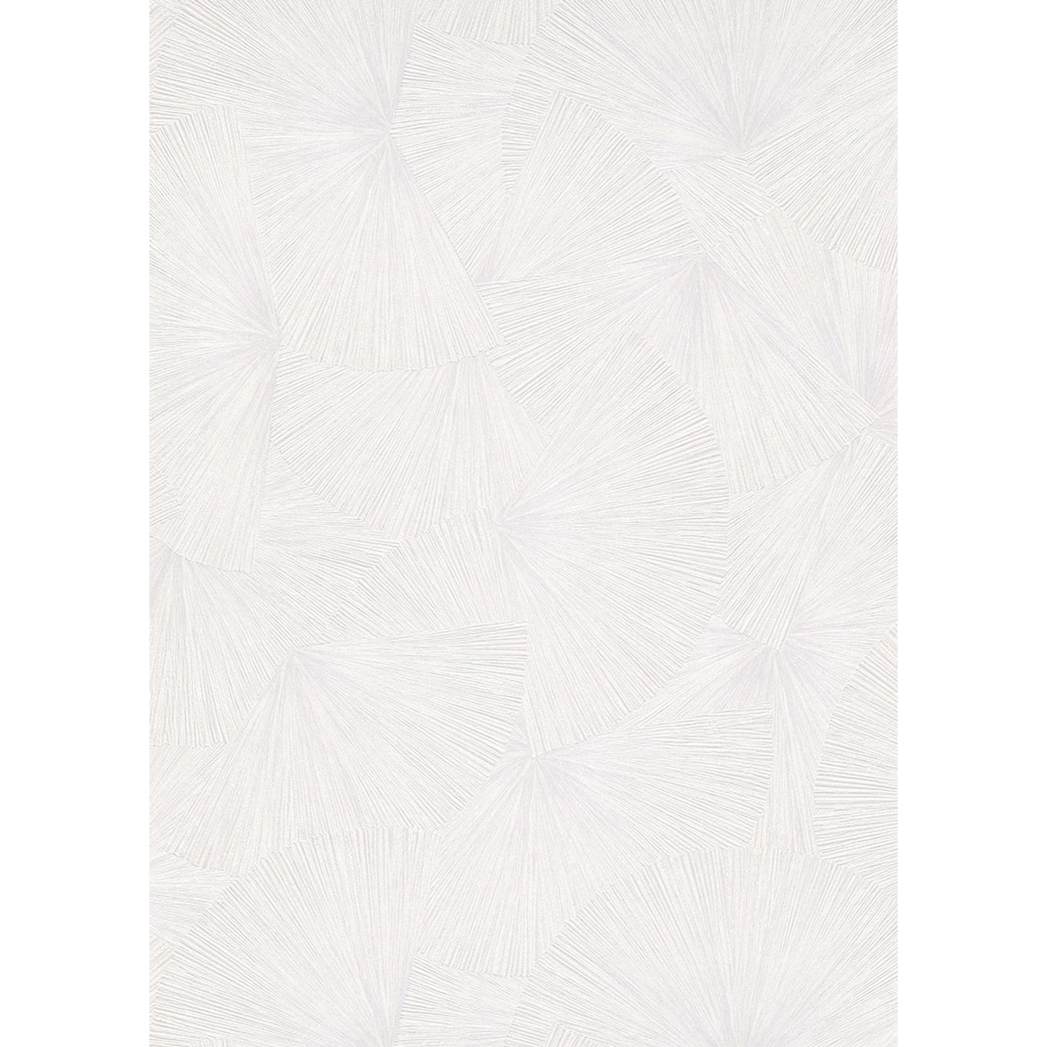 Tapeta winylowa na flizelinie BIAŁE WACHLARZE