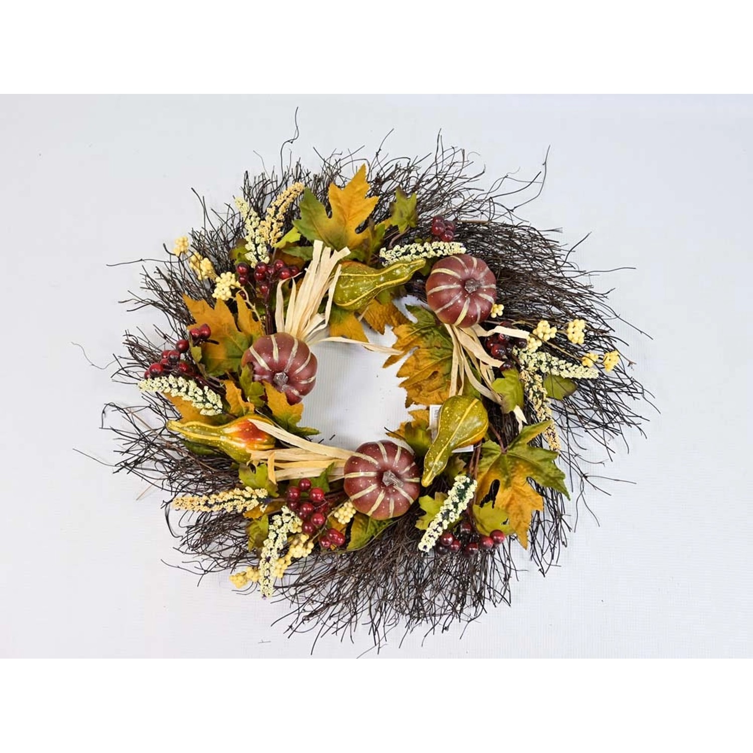 Wianek sztuczny ozdobny - śr. 50 cm