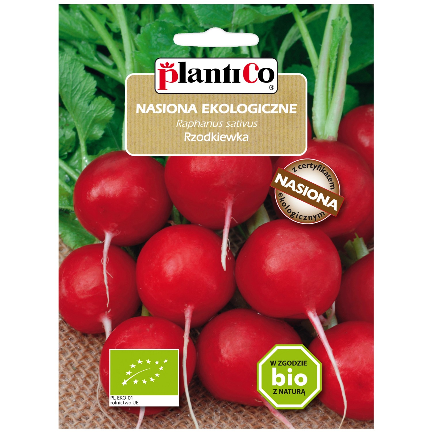 Rzodkiewka czerwona BIO