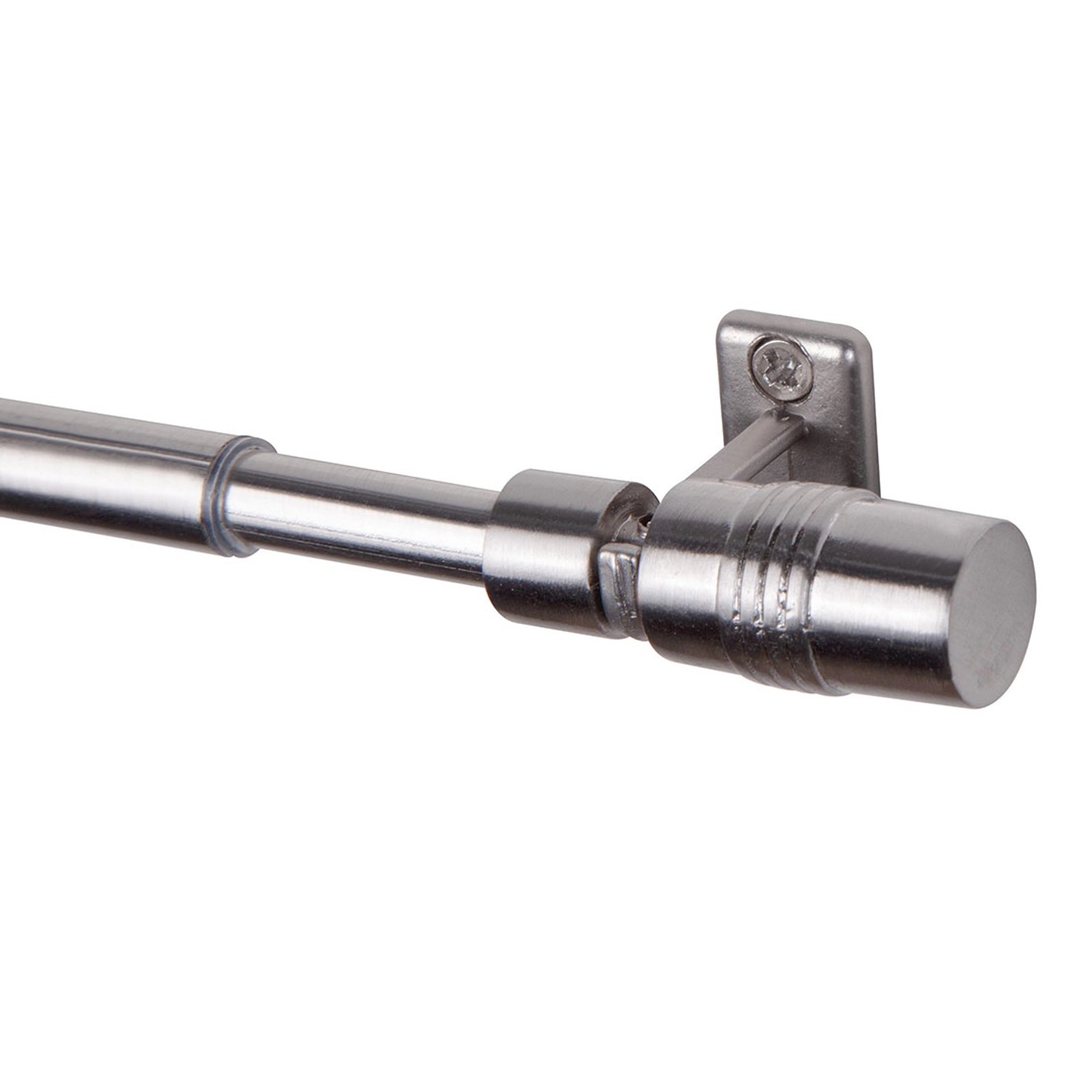 Karnisz mini CYLINDER stal 80-120 cm