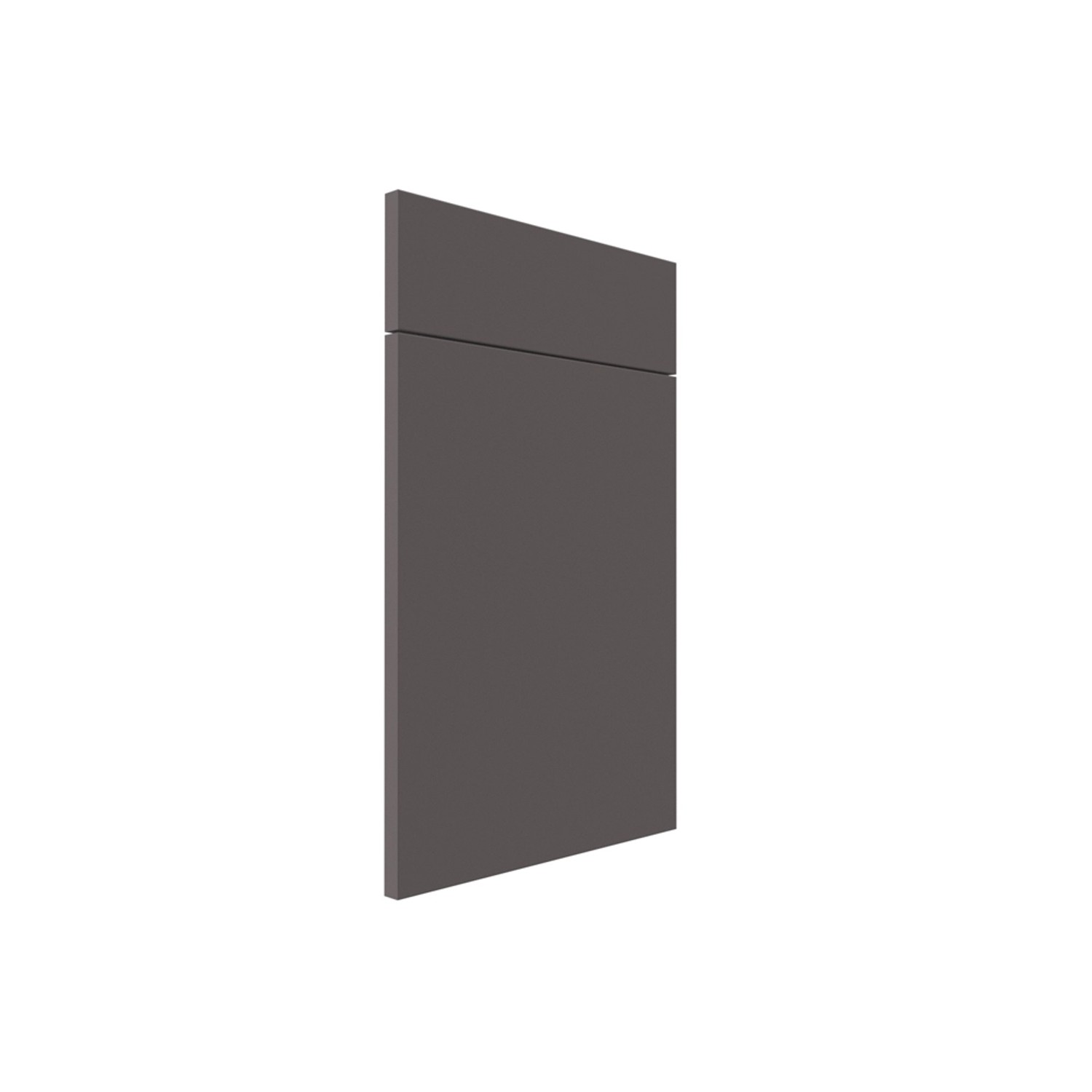 Front Roma 40 x 56 cm + Front do szuflady 14 cm grafit mat