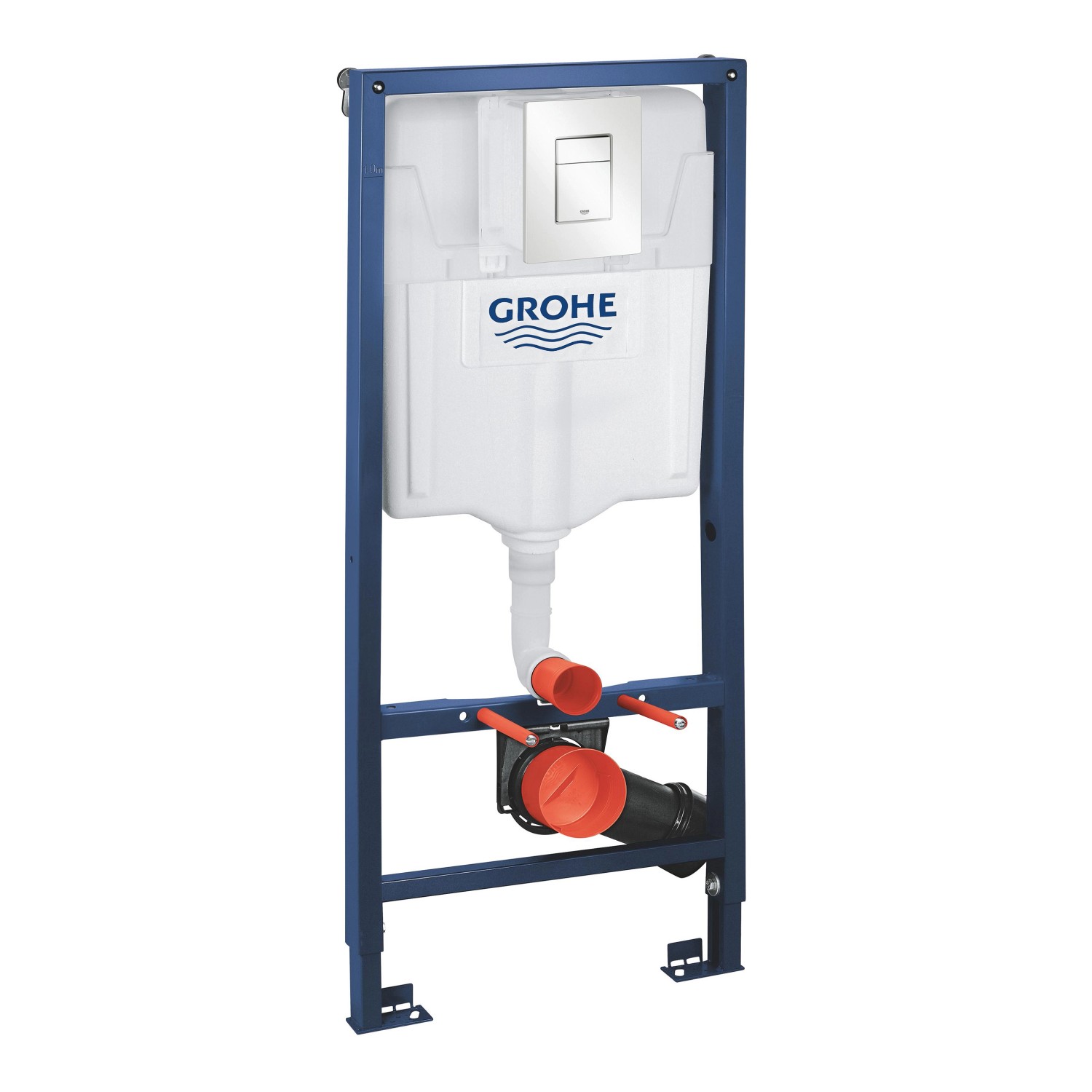 Grohe Stelaż WC podtynkowy Solido 3 w 1 przycisk biały