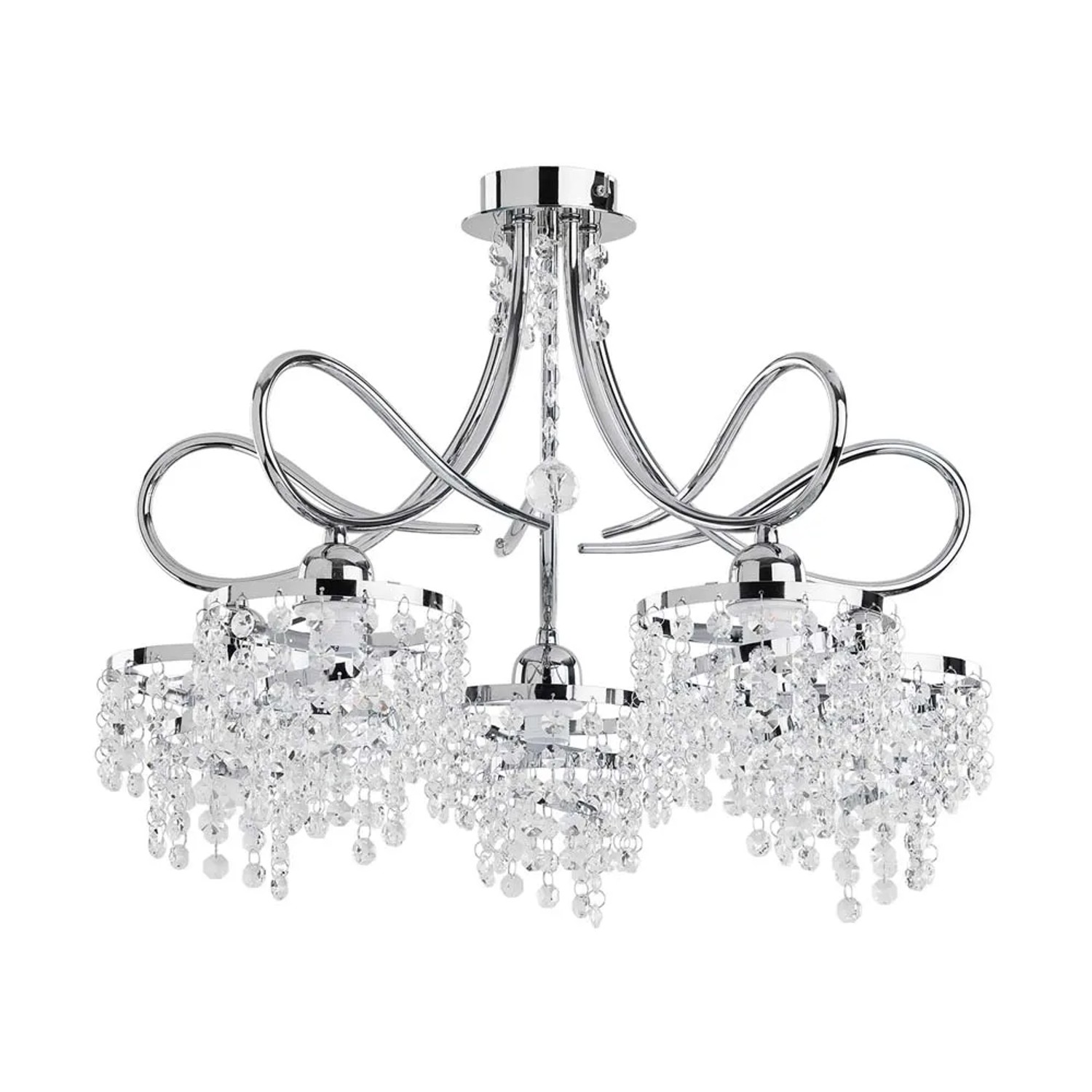 Alfa Lampa DIANA 5x40W E14 chrom