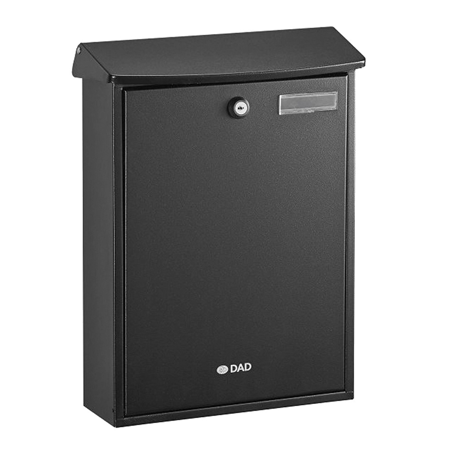 Skrzynka na listy Turin czarna 27,5 x 36,5 cm