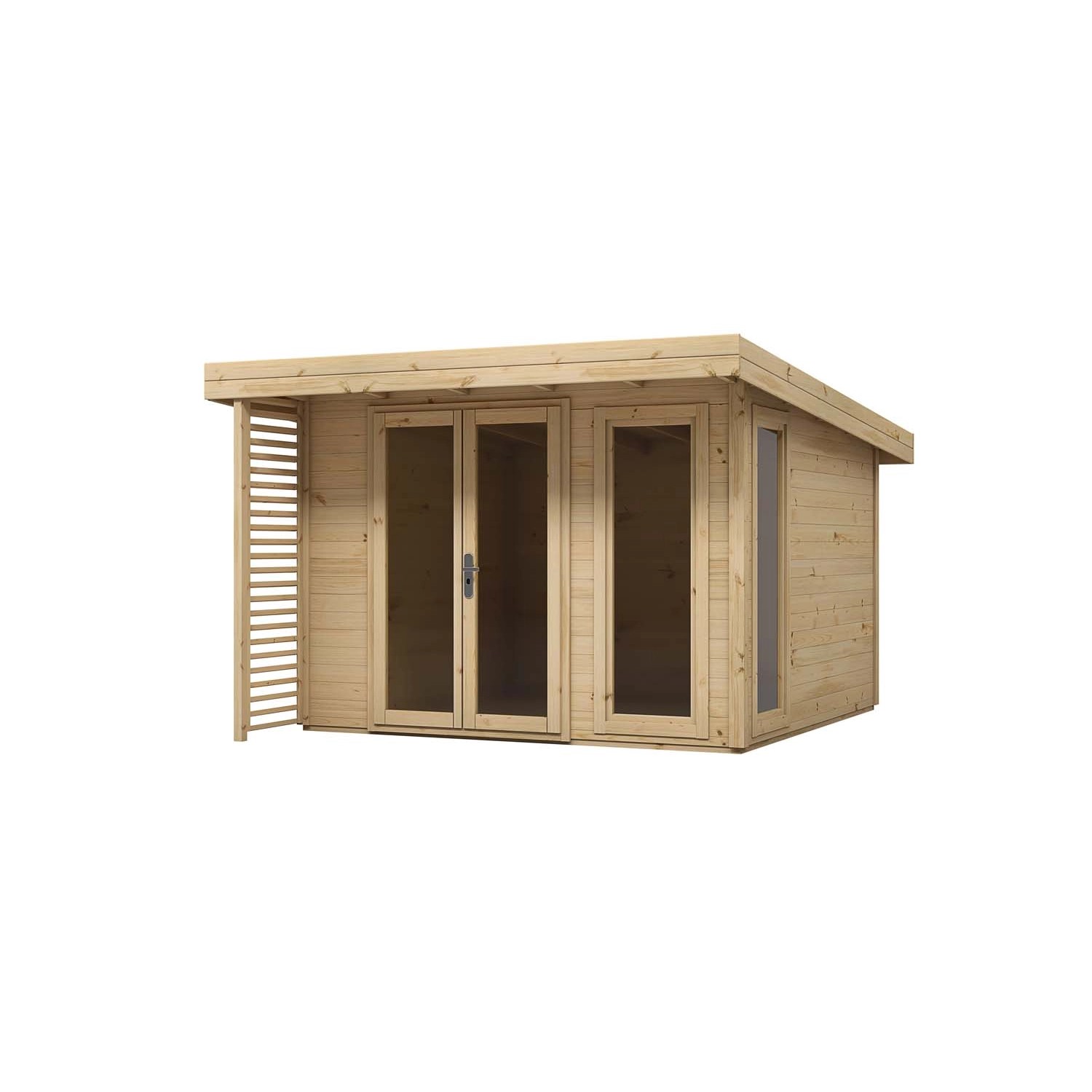 Domek ogrodowy Talo - 300 x 370 cm, wys. 232 cm