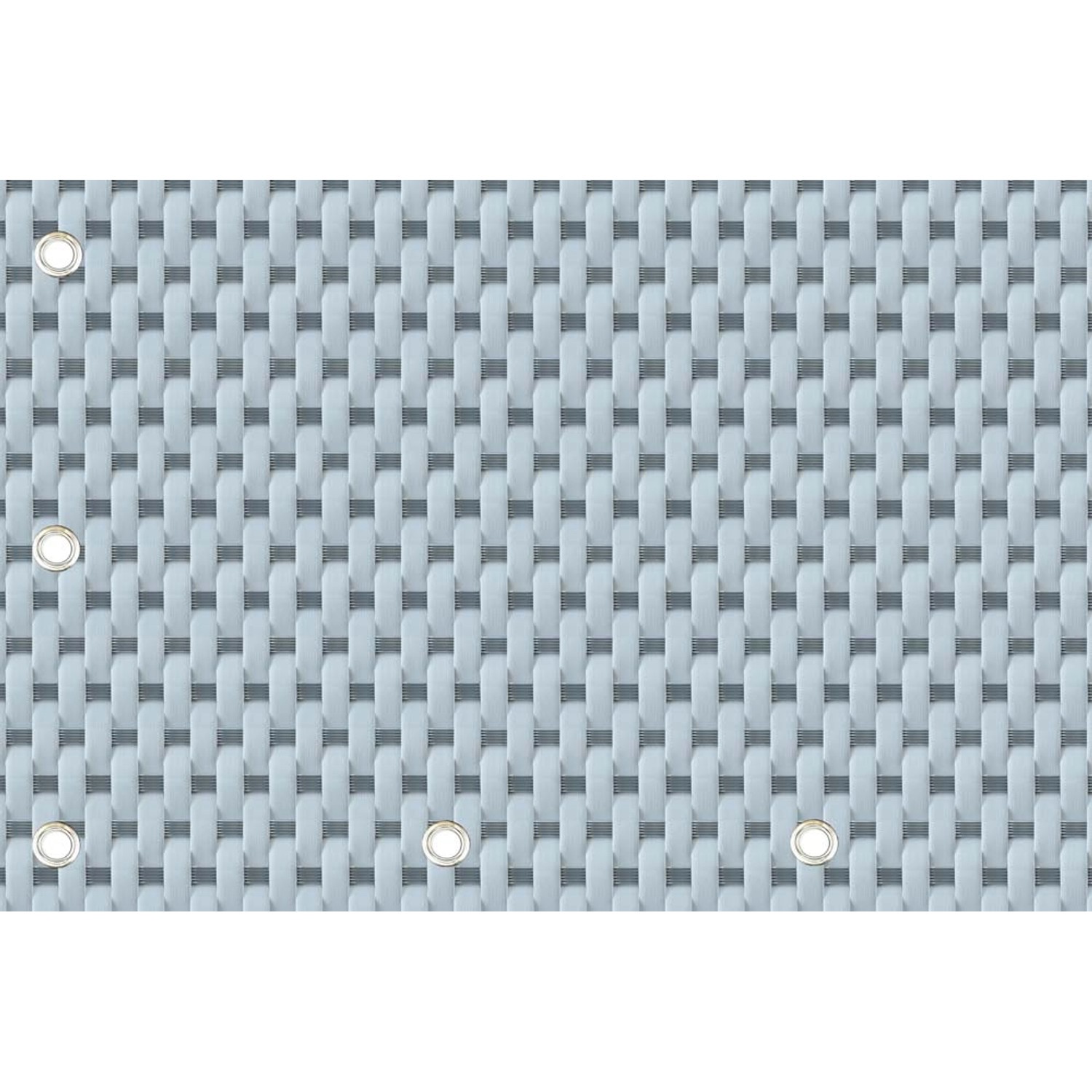 Mata rattanowa na wymiar mix szary - 10 x 110 cm