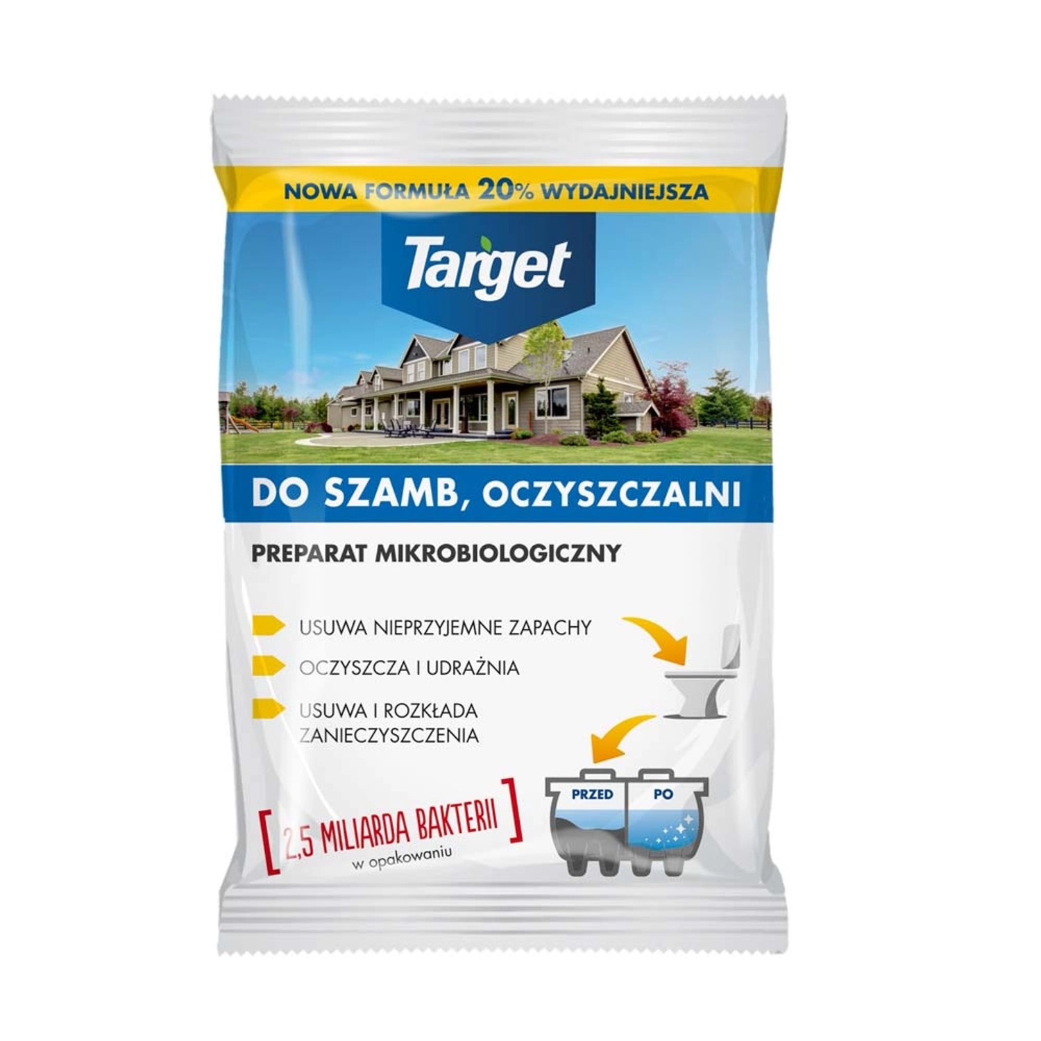 Target Preparat do szamb i oczyszczalni 25 g