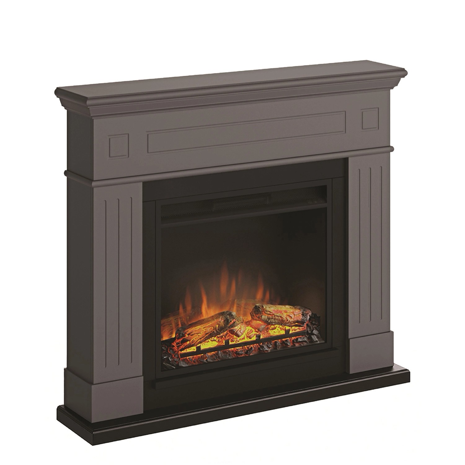 Kominek elektryczny Larsen szary