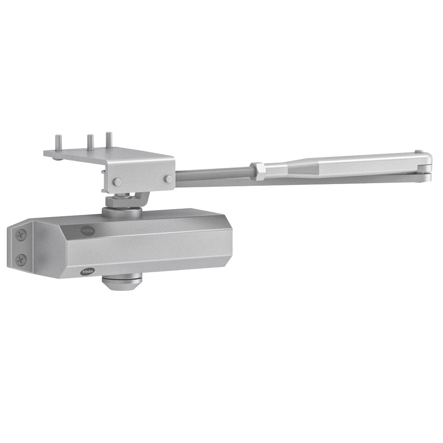 Yale Zamykacz 3500 srebrny z blokadą do drzwi 80 kg