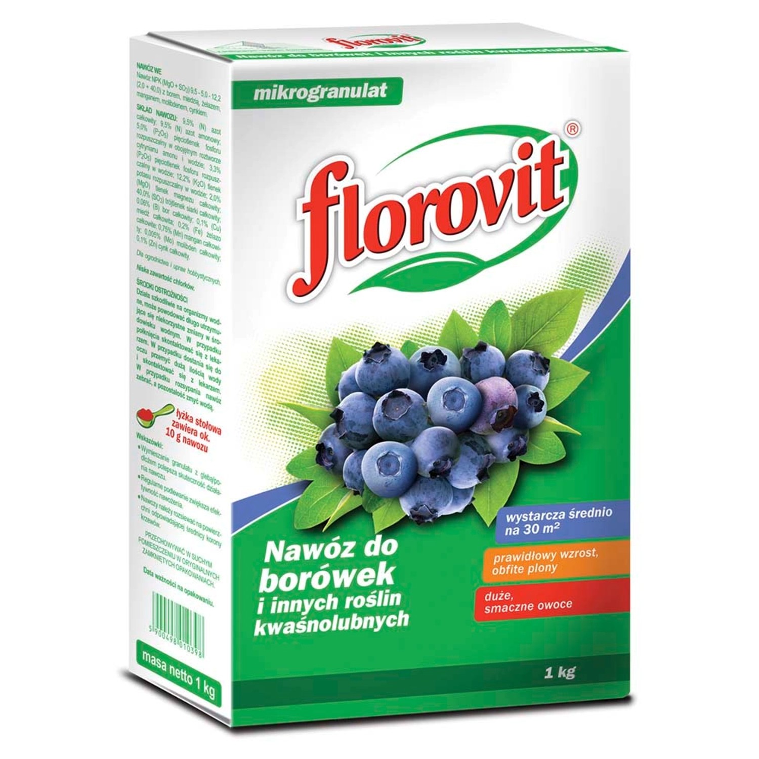 Florovit Nawóz do borówek 1 kg.