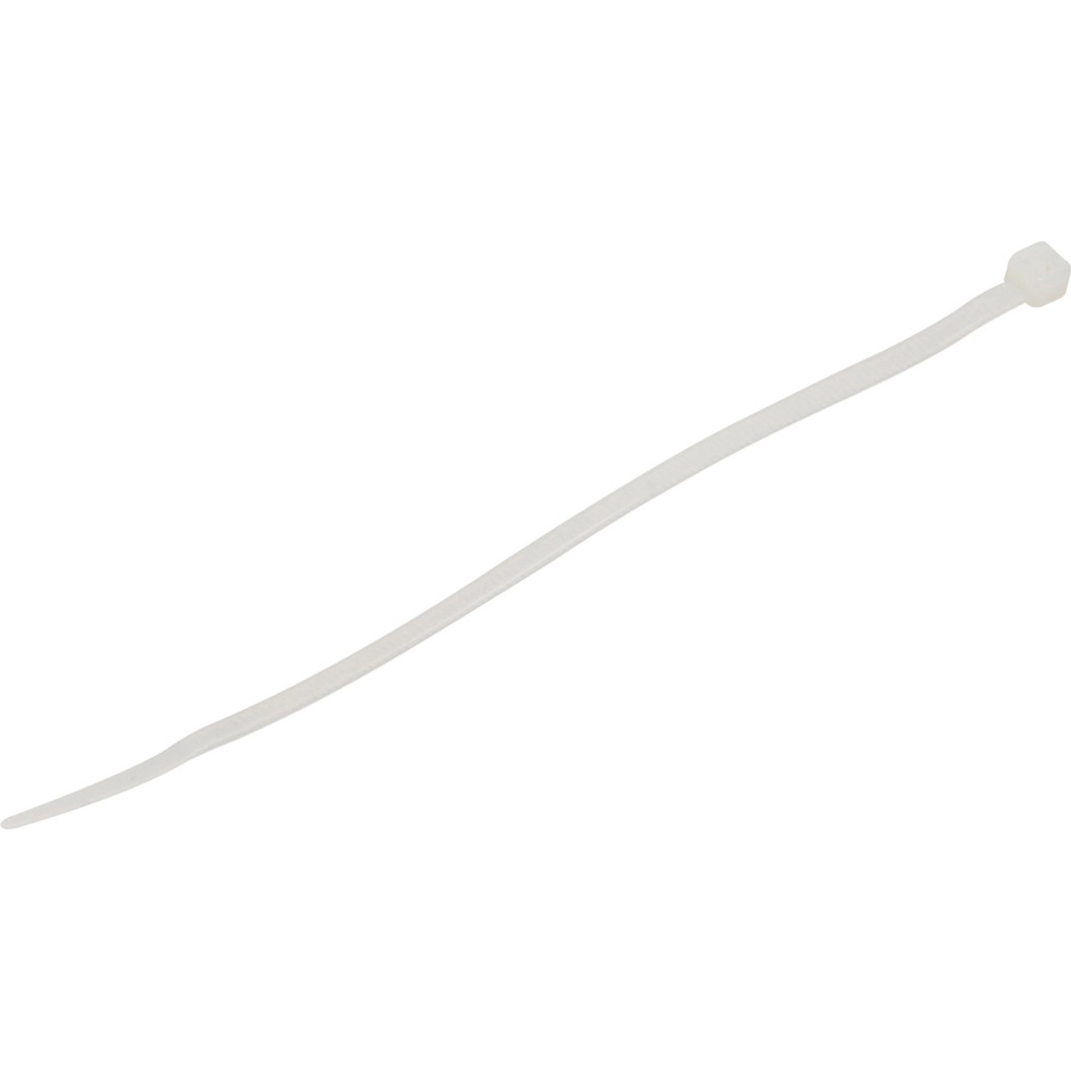 LUX Opaski do kabli białe 3,2 x 150 mm 200 szt.