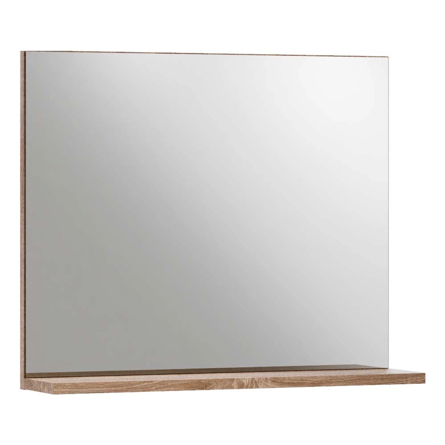 Półka lustrzana Rita 60 x 50 cm dąb sonoma