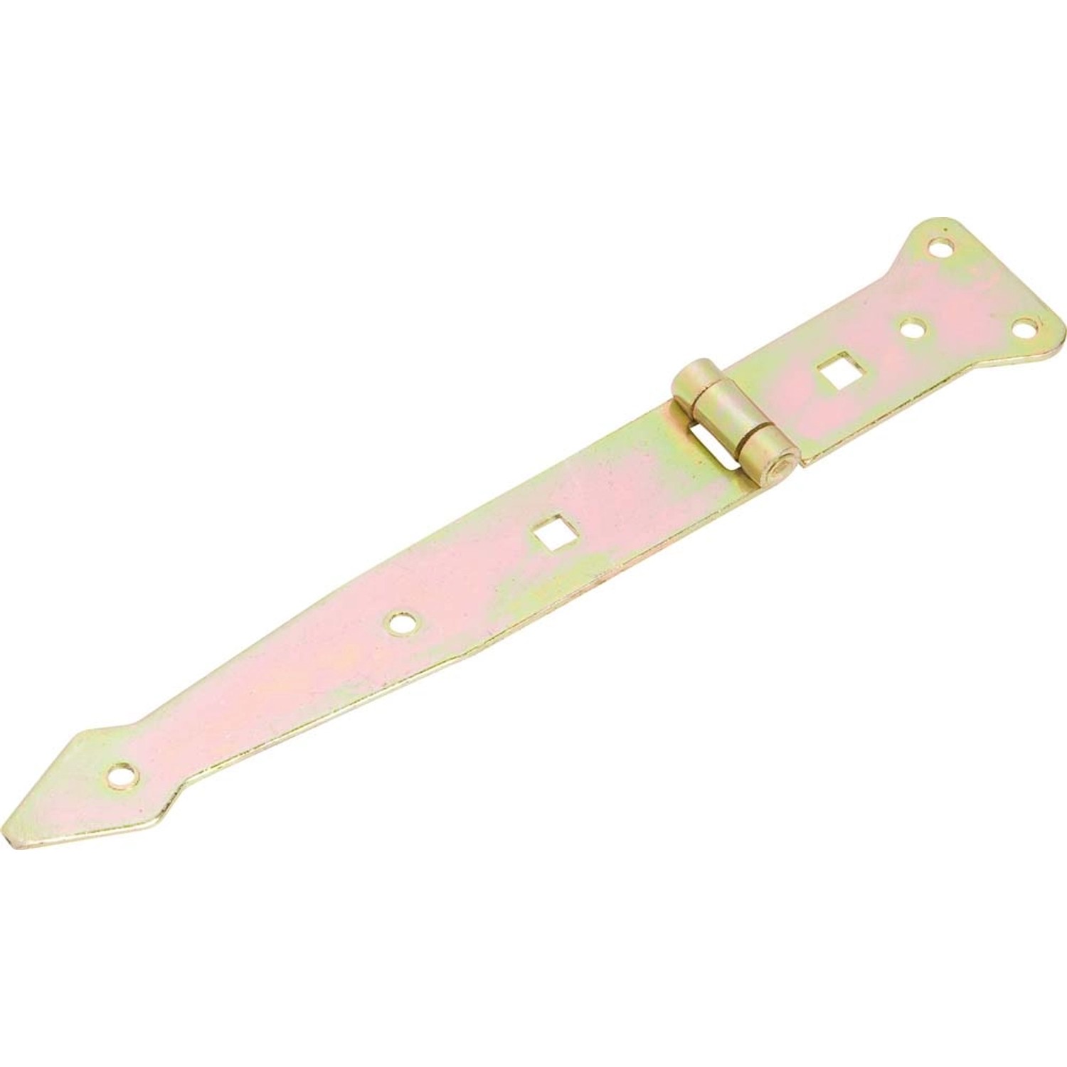 Zawias bramkowy pasowy lekki 200 mm x 35 mm ocynkowany na żółto