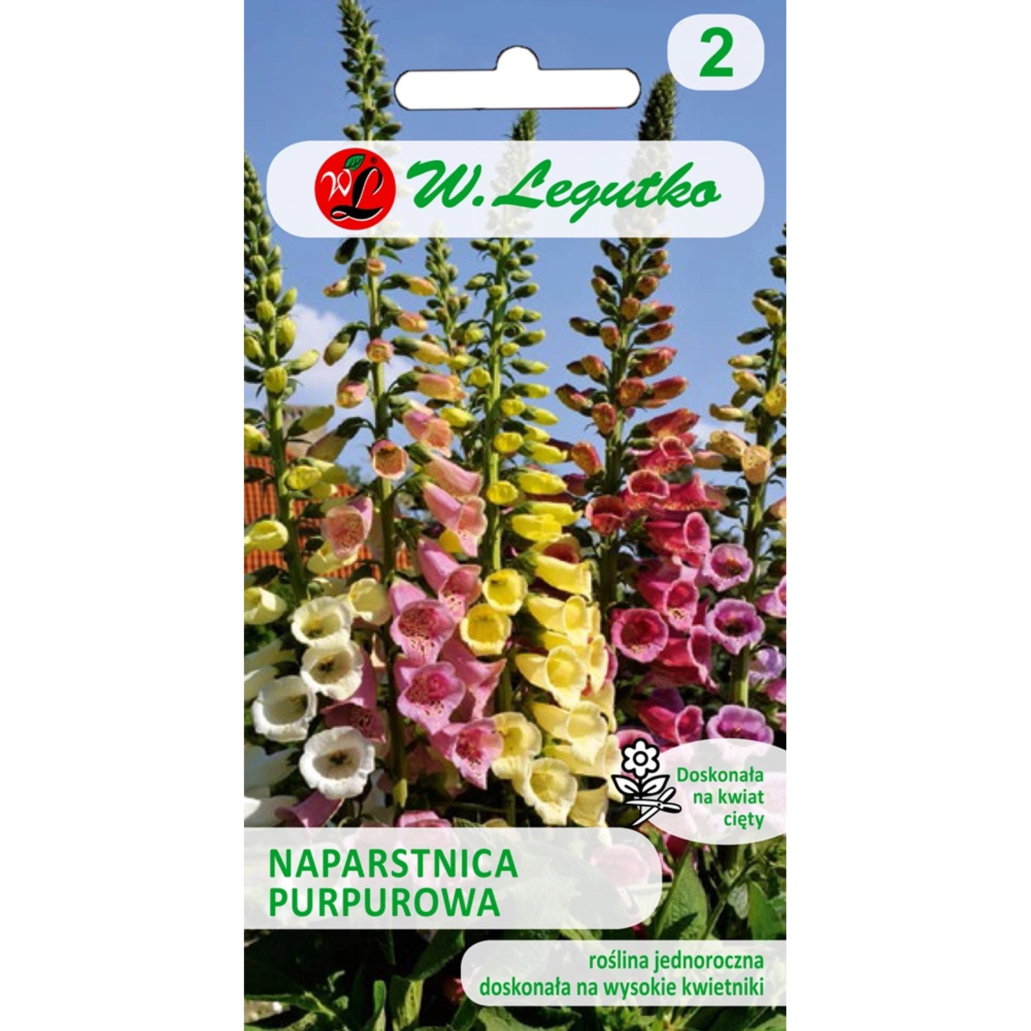 Naparstnica purpurowa Foxy mieszanka 0,5 g
