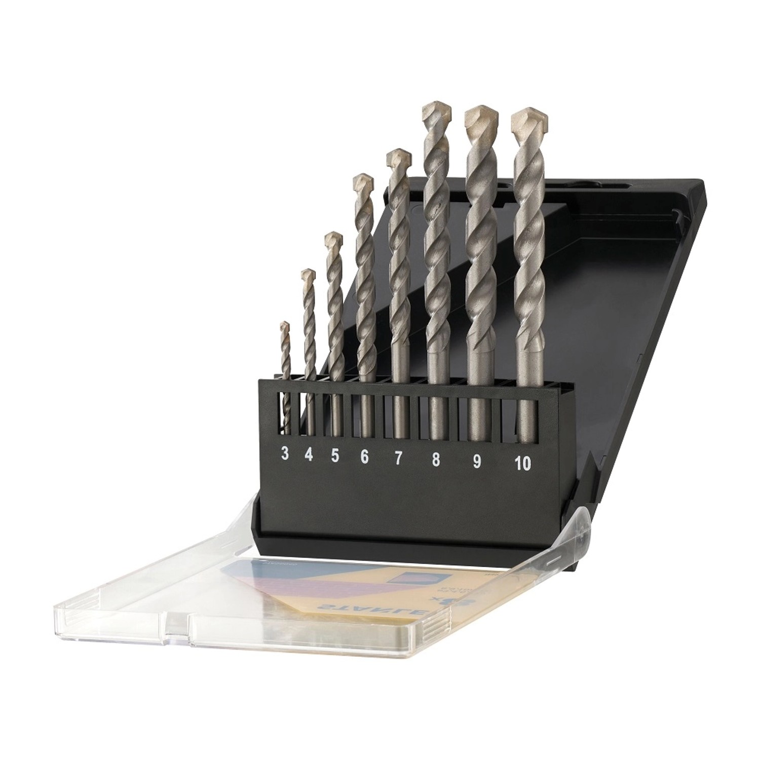 Stanley Zestaw wierteł do betonu 3 - 10 mm, 8 szt.