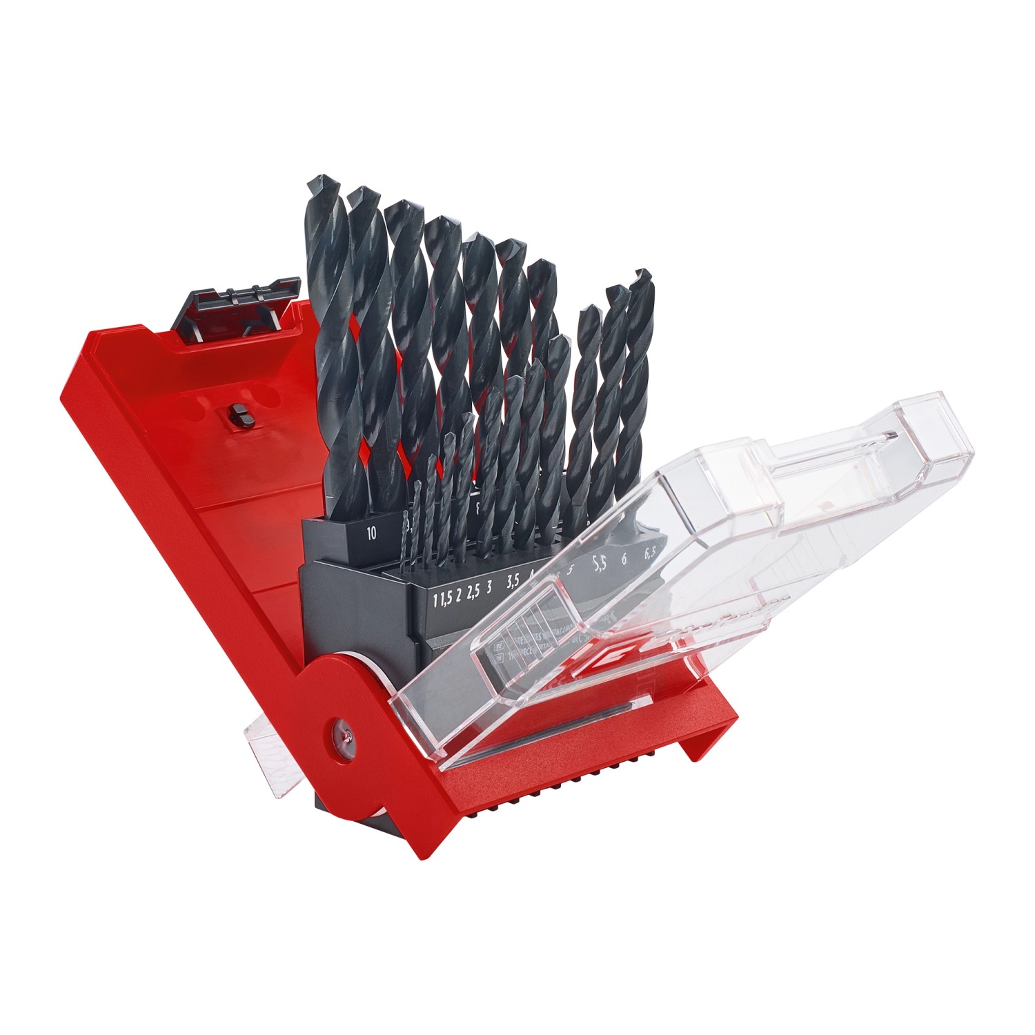 Einhell Zestaw wierteł do metalu HSS-R 1-10 mm - 19 szt.