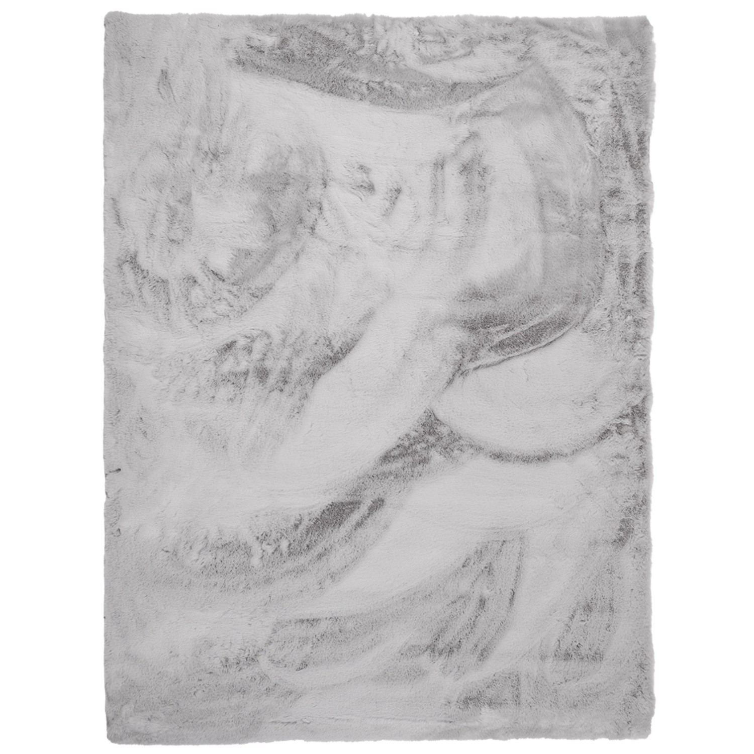 Indavo Dywan RABBIT-FUR 120 x 160 cm jasny szary