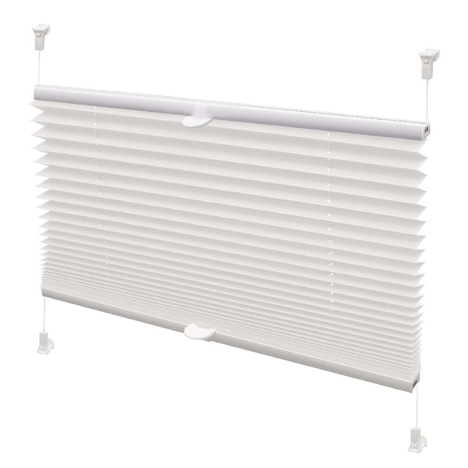 Roleta plisowana VERONA biała 105 cm x 150 cm