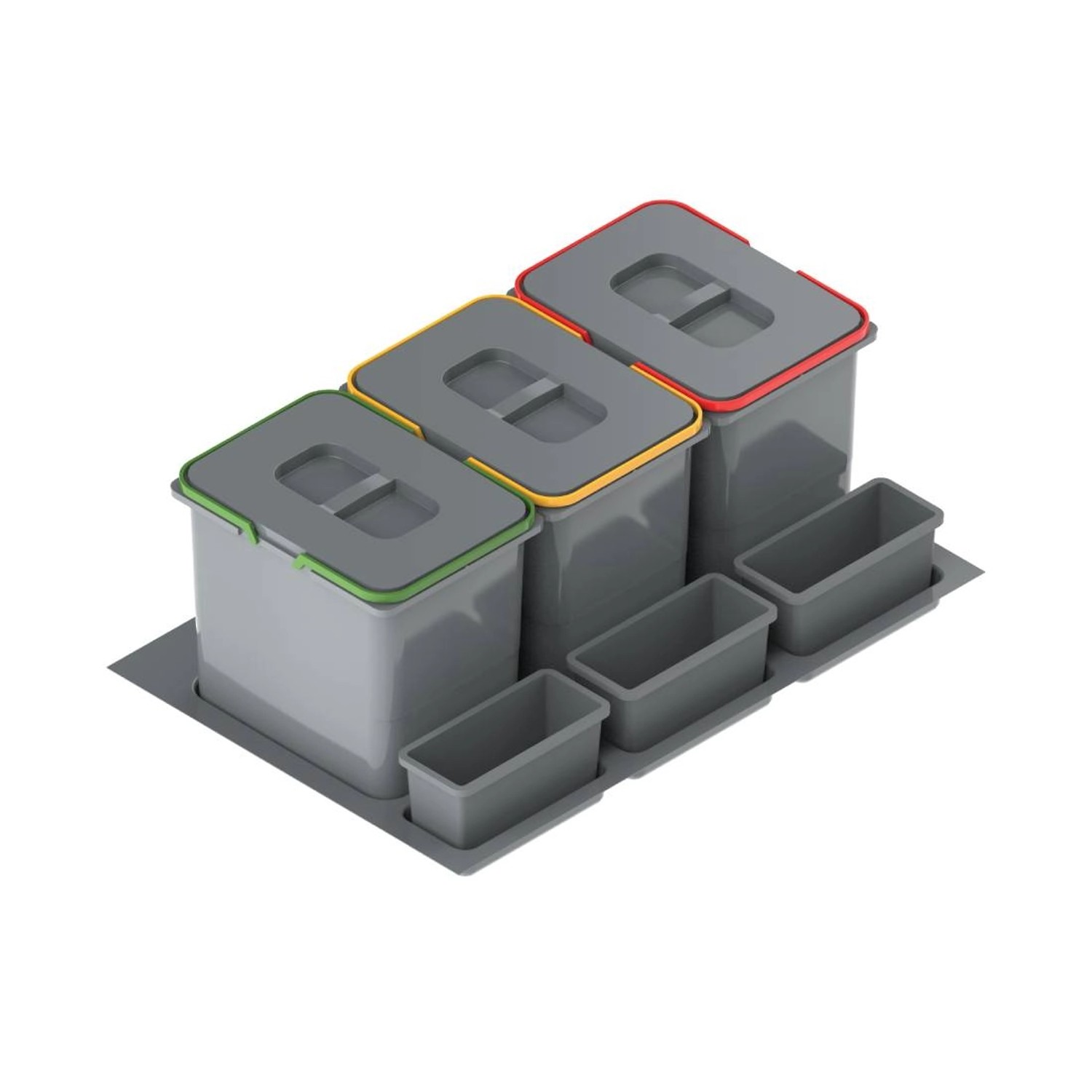 Rejs Pojemnik na odpady PRAKTIKO 80 potrójny H=30