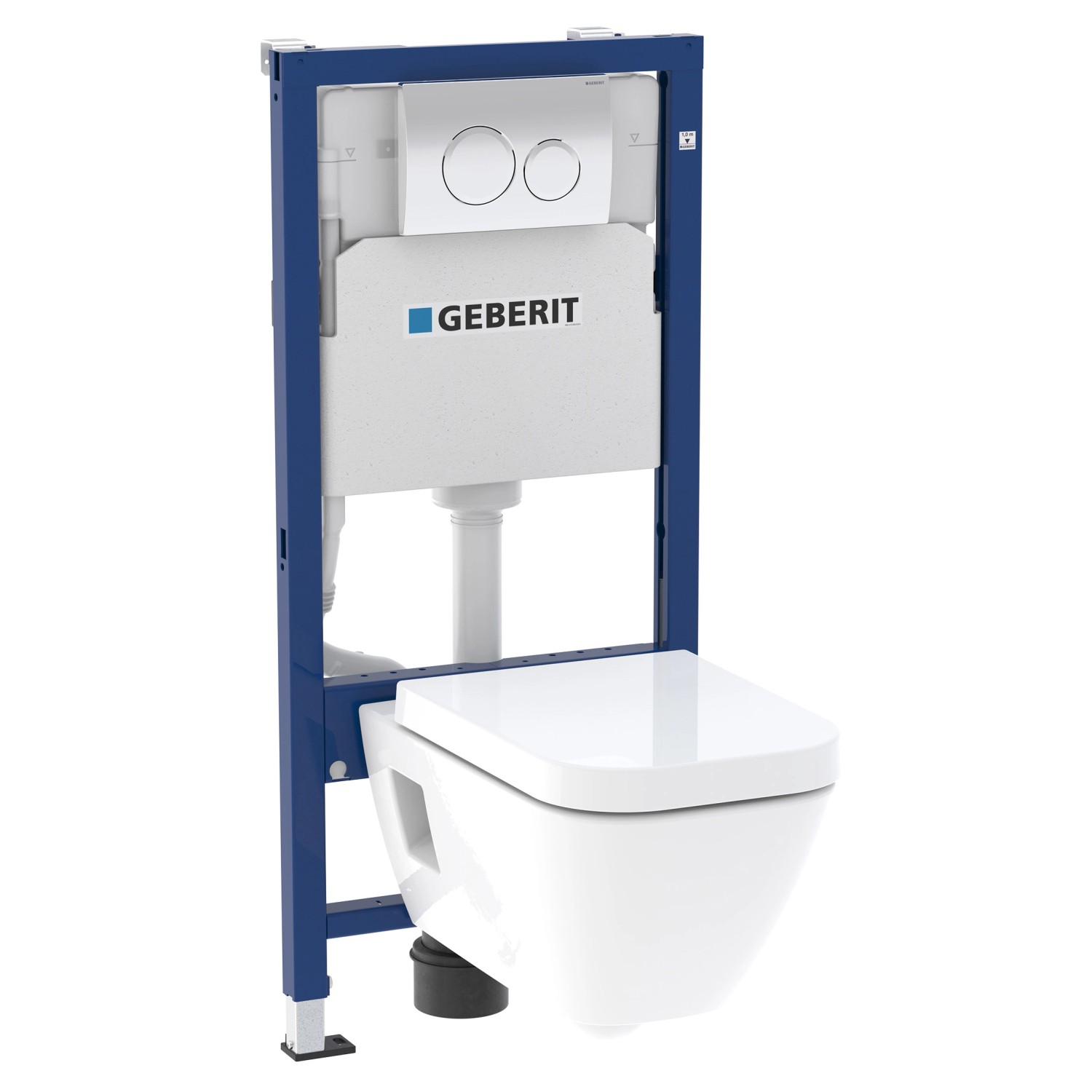 Geberit Zestaw podtynkowy San Delta 20 chrom