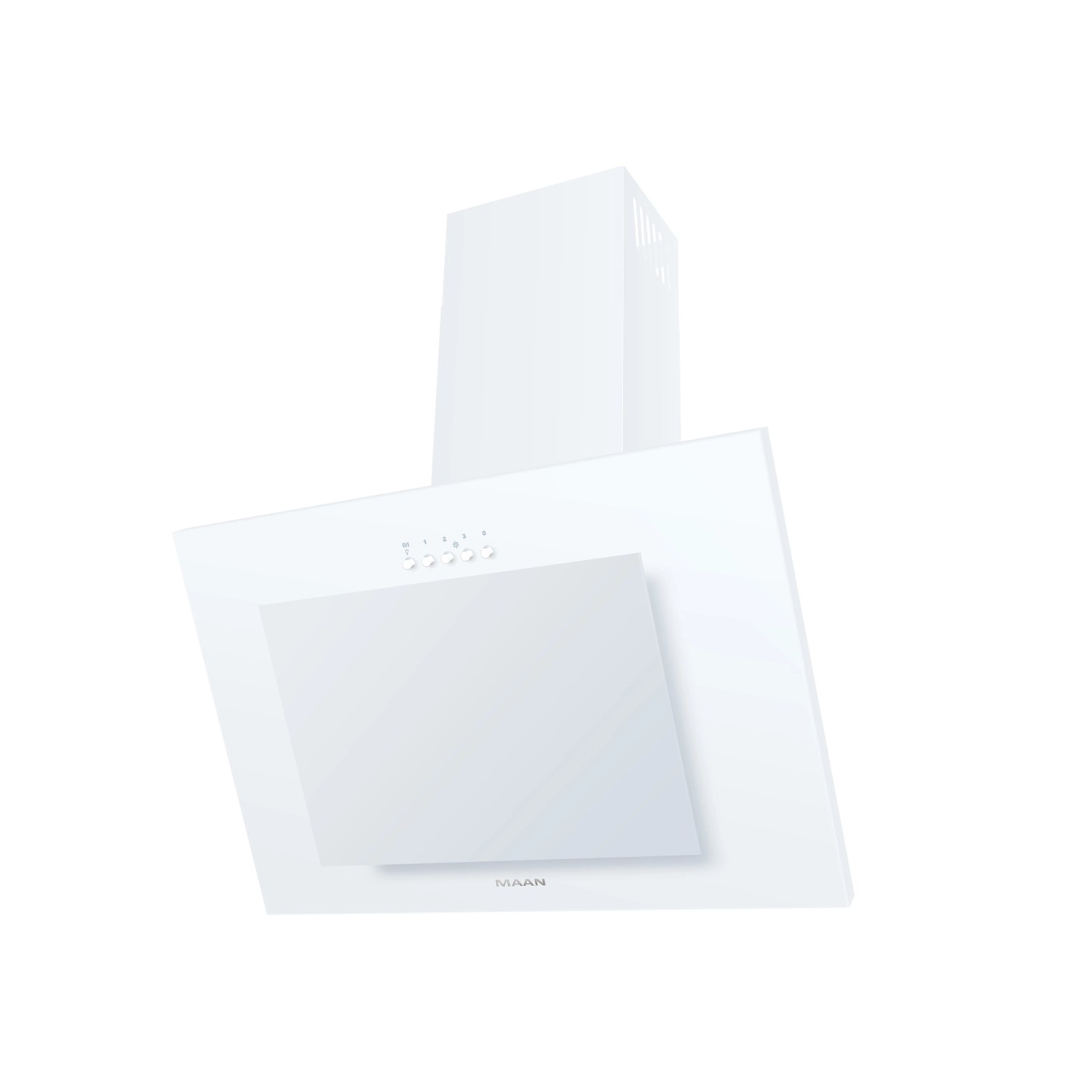 Okap kominowy Vertical LED+ biały 60 cm