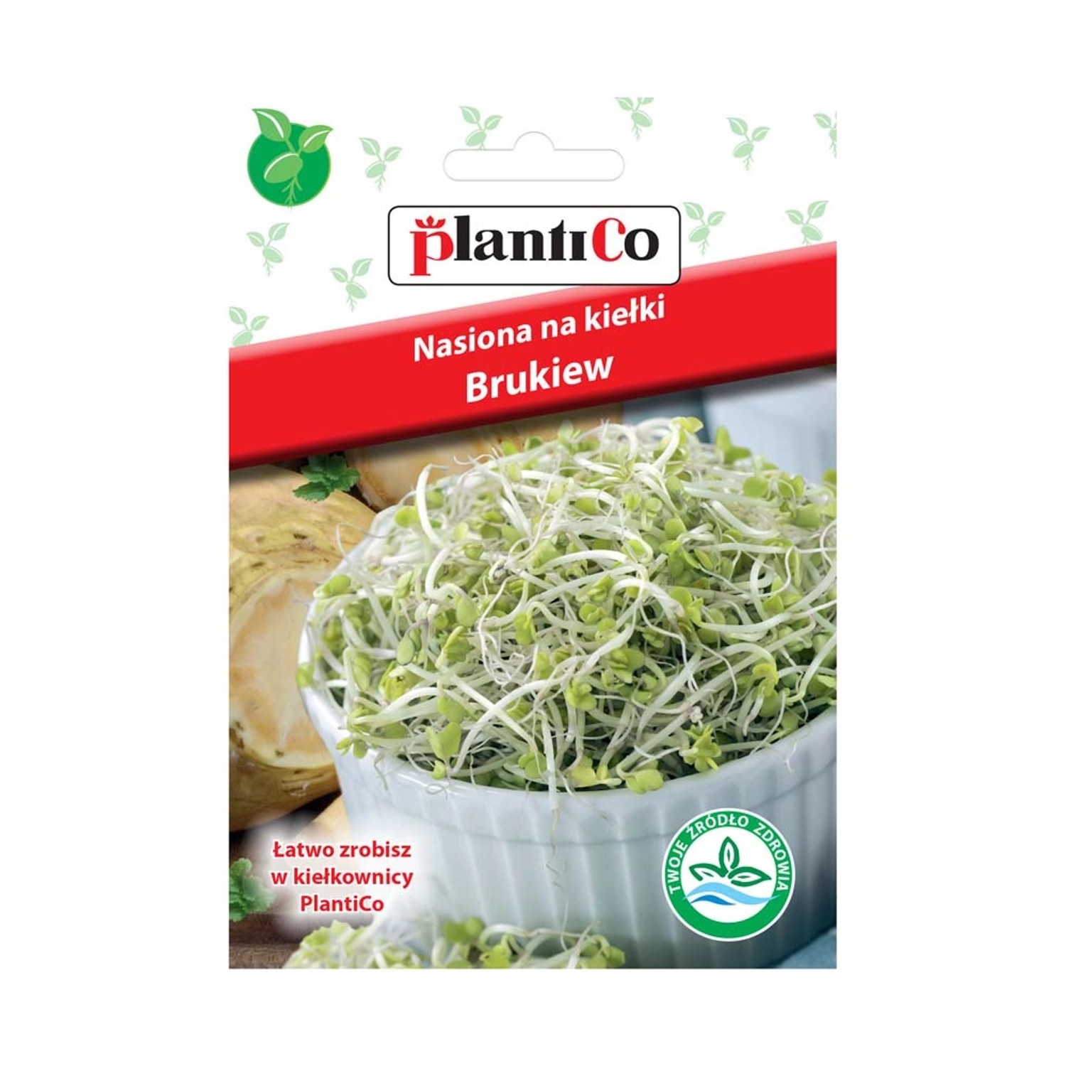 Plantico Nasiona na kiełki brukiew 10g