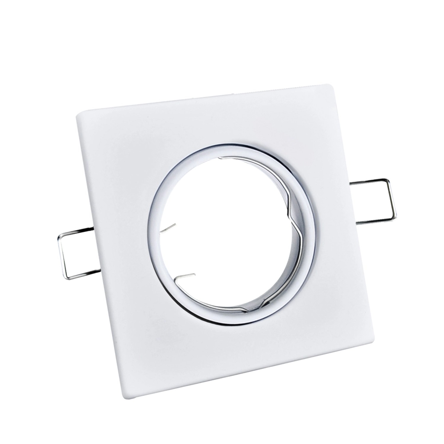 Polux Oczko ruchome OPIN kwadratowe białe MR16