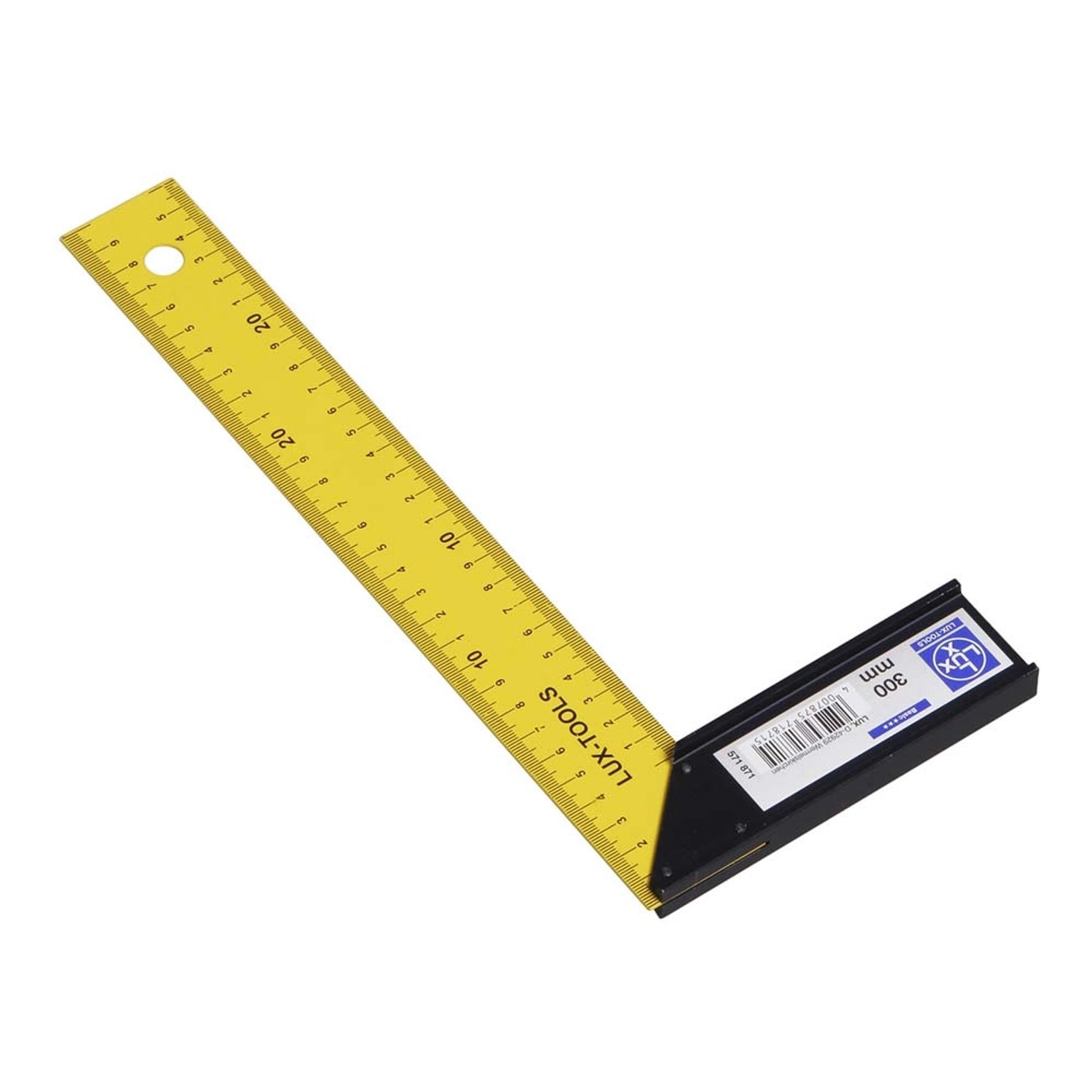 LUX Kątownik stolarski stalowy 300 mm